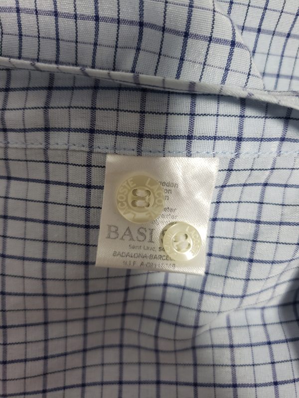 Чоловіча сорочка Lacoste з коротким рукавом б/в - Зображення 9