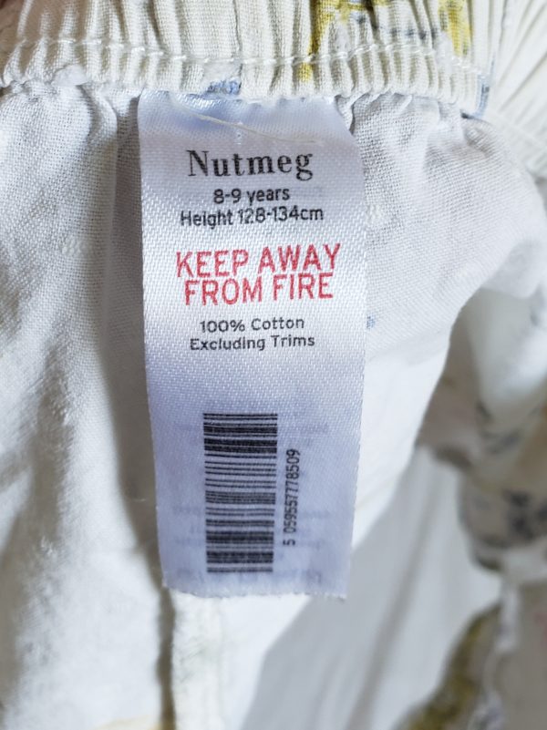Дитячі шорти Nutmeg з квітковим принтом 8-9 років - Зображення 7