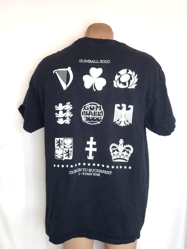 Чоловіча футболка Gumball 3000 Gildan Ultra Cotton б/в - Зображення 2