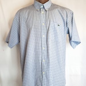 Чоловіча сорочка Lacoste з коротким рукавом б/в