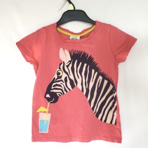 Дитяча футболка mini Boden з зеброю 4-5 років б/в