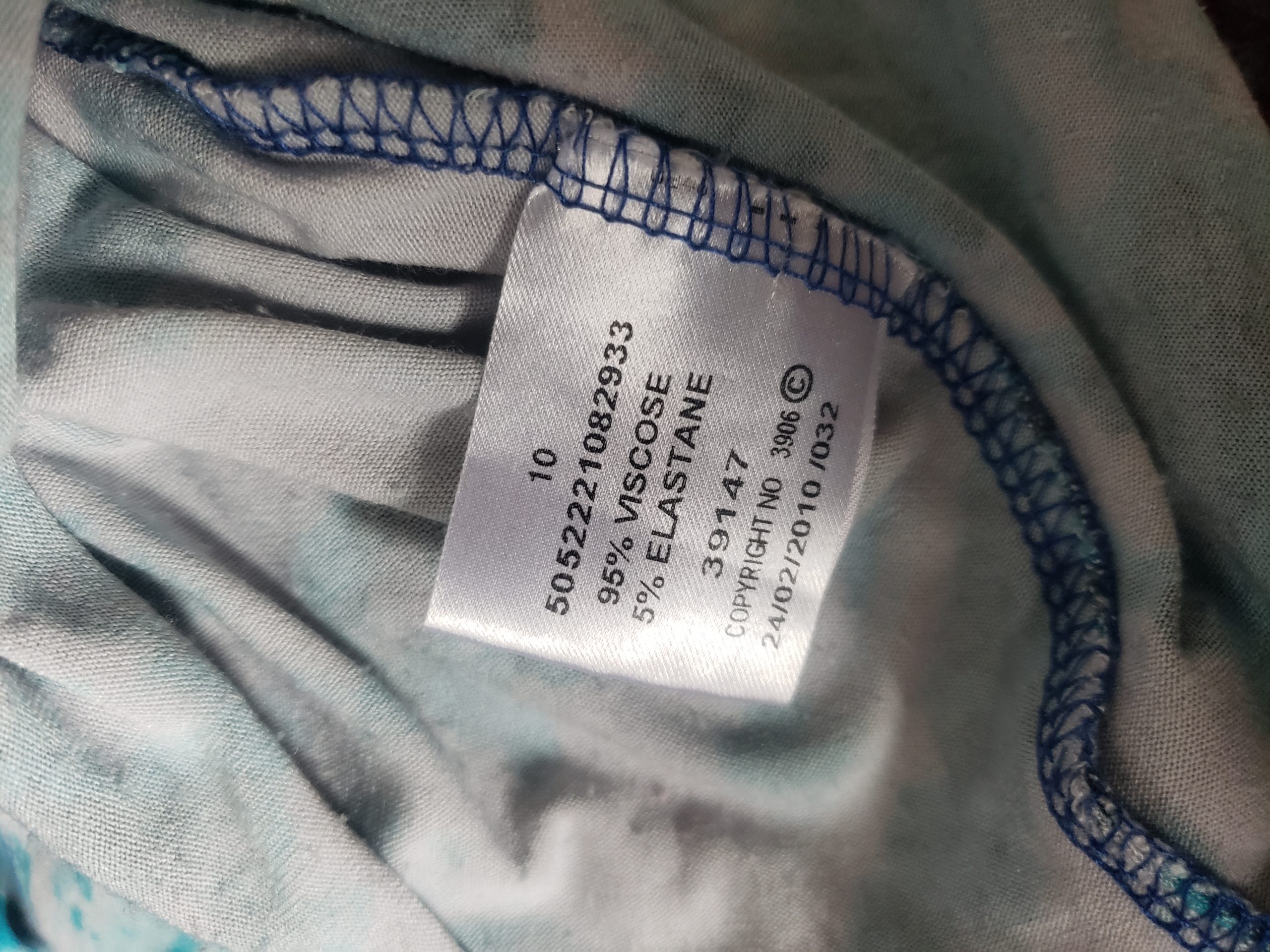 Стильна синя сукня з абстрактним принтом та відкритою спиною - елегантний вибір для модної жінки 8 Стильна синя сукня з абстрактним принтом та відкритою спиною - елегантний вибір для модної жінки - Зображення 8