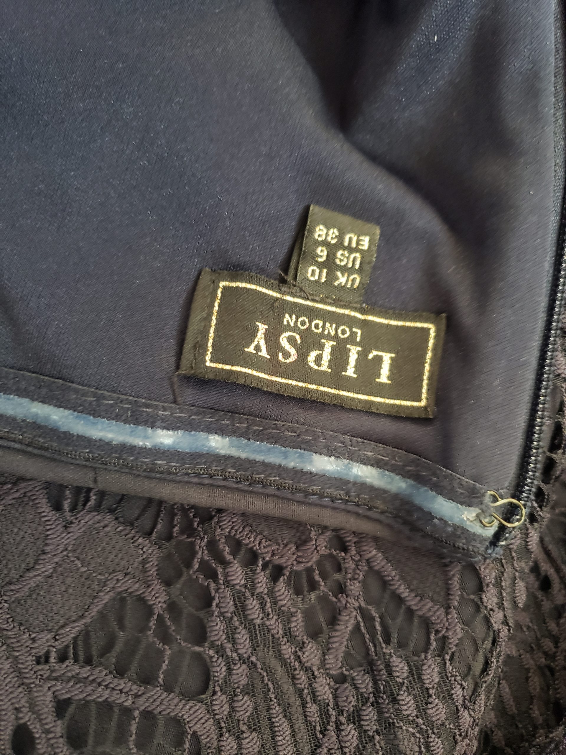 Чорна коктейльна сукня Lipsy з мереживом - вечірня сукня для особливих випадків 7 Чорна коктейльна сукня Lipsy з мереживом - вечірня сукня для особливих випадків - Зображення 7