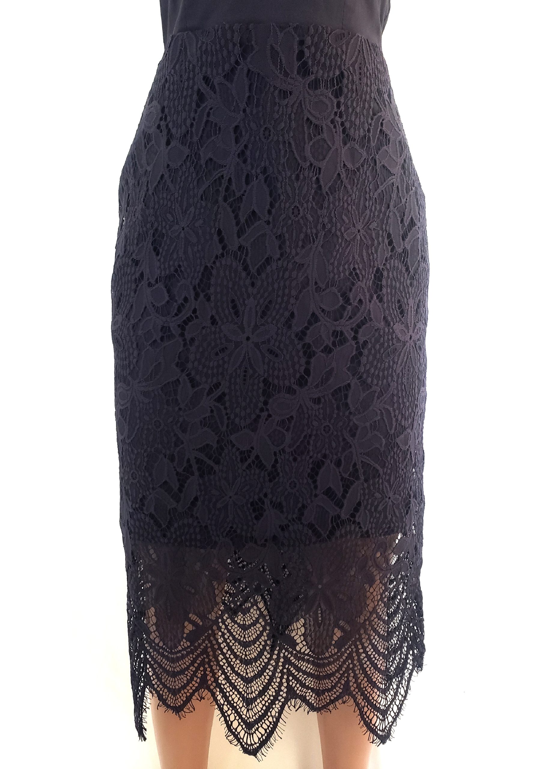 Чорна коктейльна сукня Lipsy з мереживом - вечірня сукня для особливих випадків 3 Чорна коктейльна сукня Lipsy з мереживом - вечірня сукня для особливих випадків - Зображення 3