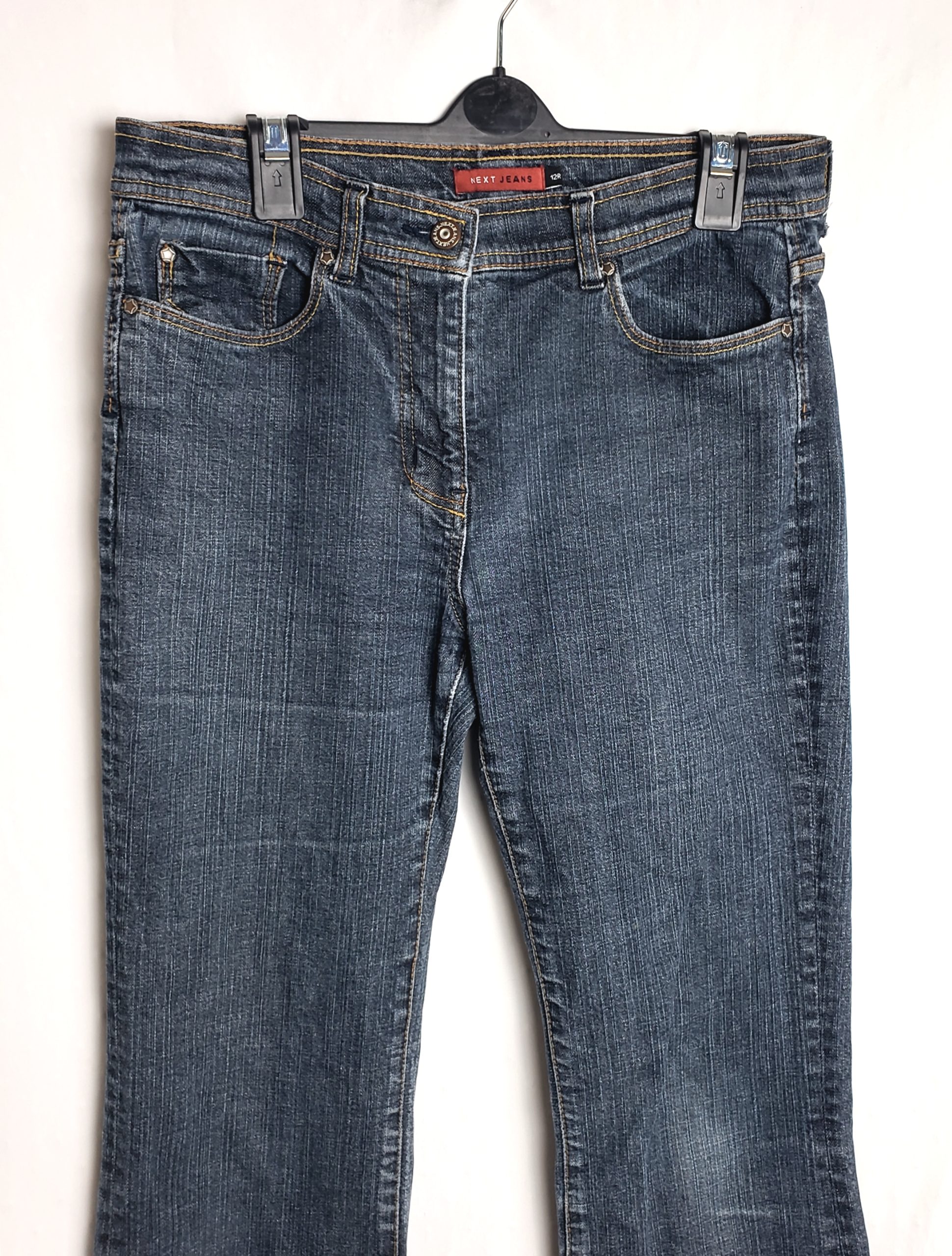 Синії джинси з вишивкою NEXT - стильний денім для повсякденного носіння та особливих подій 2 Синії джинси з вишивкою NEXT - стильний денім для повсякденного носіння та особливих подій - Зображення 2