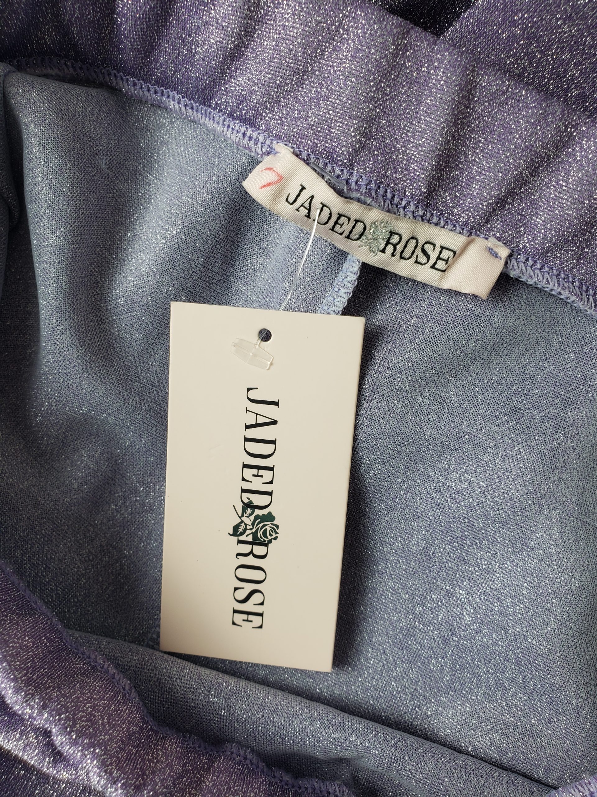 Фіолетові широкі штани Jaded Rose - стильні брюки для повсякденного носіння та особливих випадків 3 Фіолетові широкі штани Jaded Rose - стильні брюки для повсякденного носіння та особливих випадків - Зображення 3