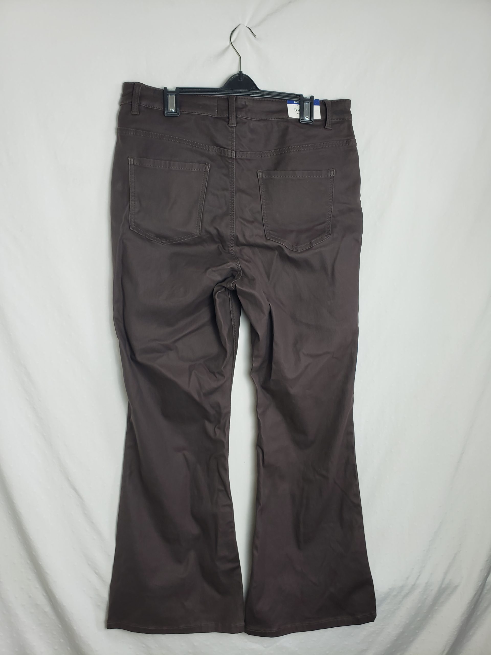 Коричневі жіночі брюки з віскози New Look Brooke - класичні штани з високою талією 8 Коричневі жіночі брюки з віскози New Look Brooke - класичні штани з високою талією - Зображення 8