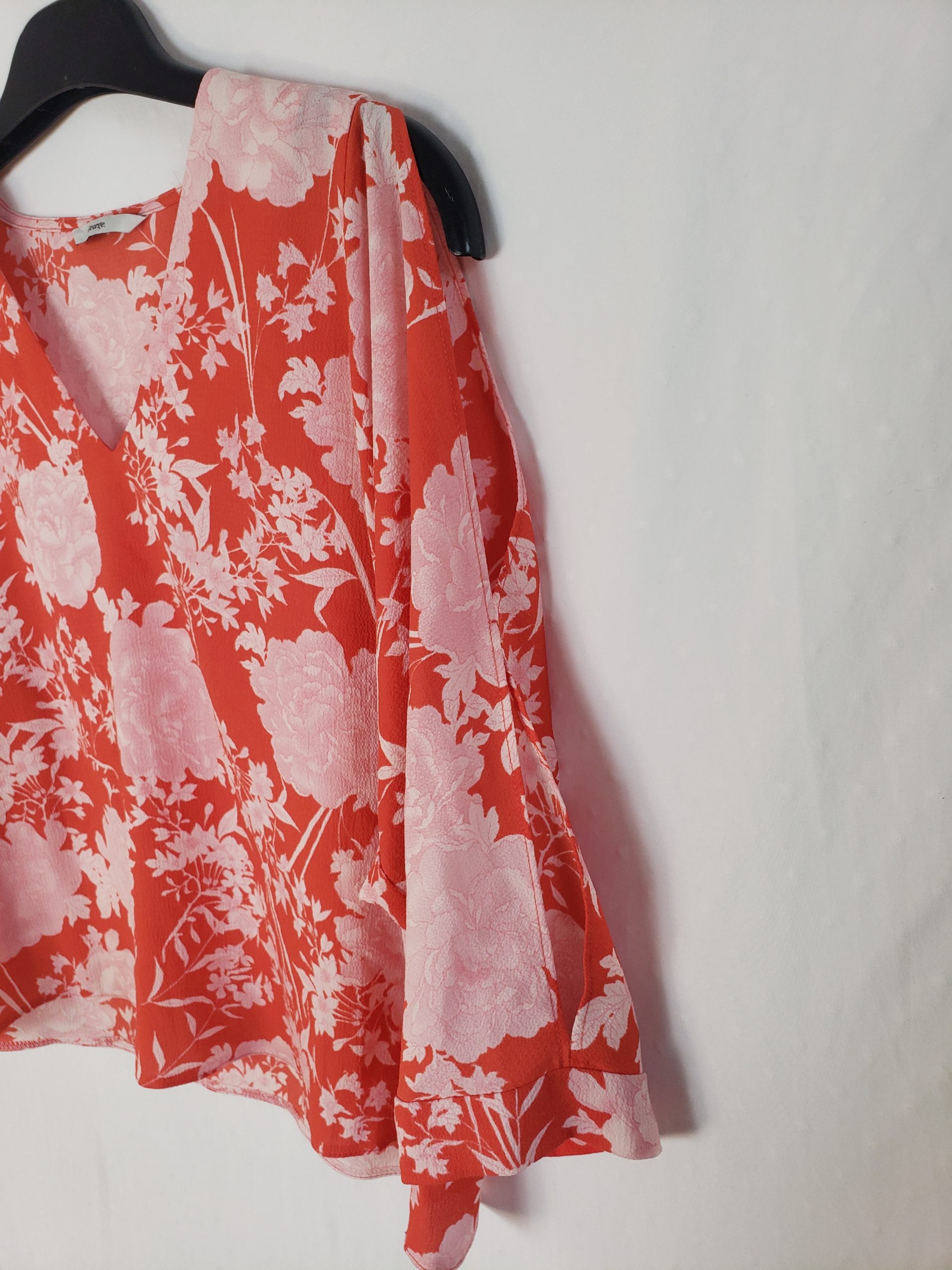 Рожева блуза George з квітковим принтом - вживаний одяг в ідеальному стані 7 Рожева блуза George з квітковим принтом - вживаний одяг в ідеальному стані - Зображення 7