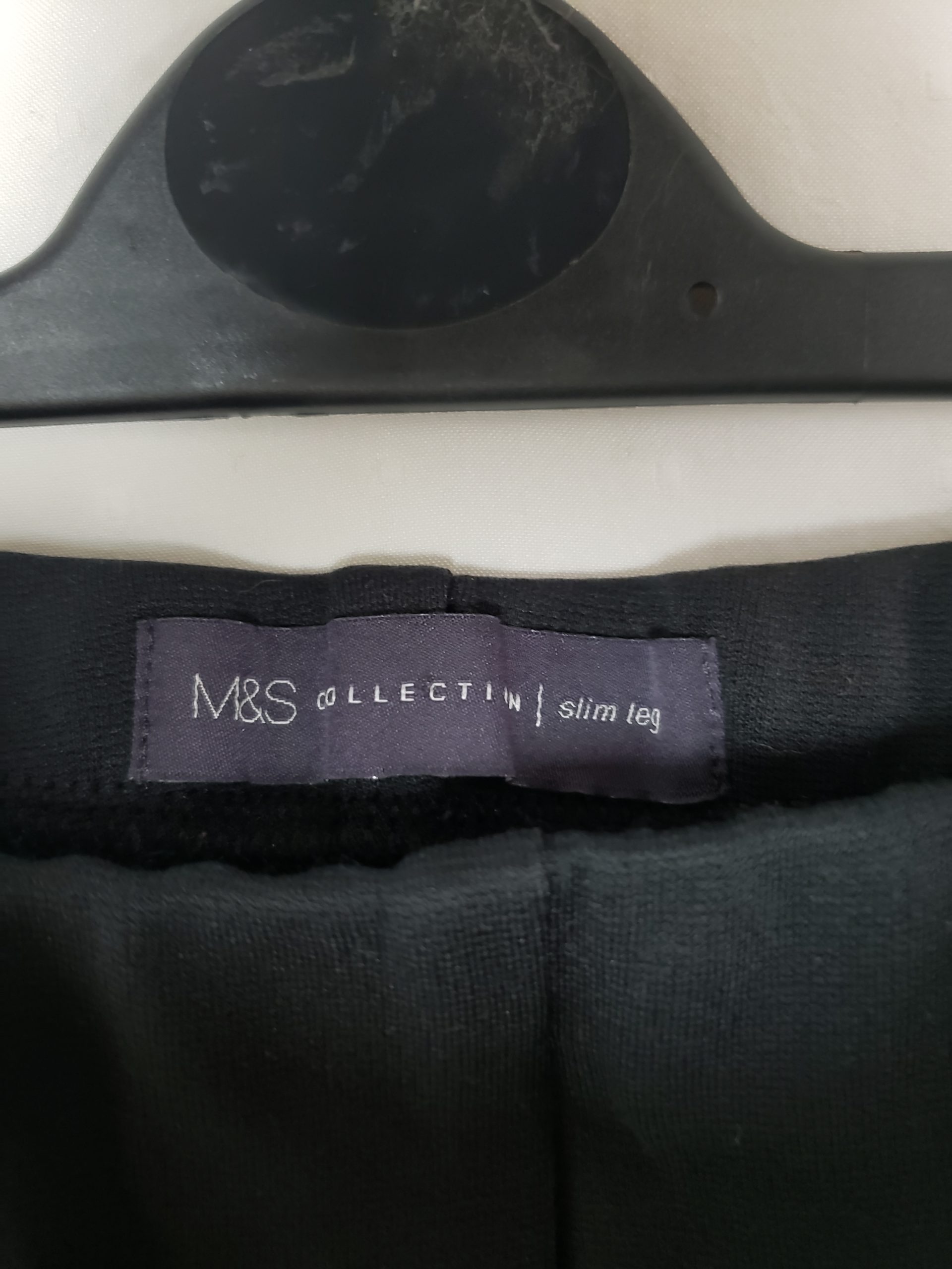 Чорні класичні жіночі штани із віскози, M&S розмір L 9 Чорні класичні жіночі штани із віскози, M&S розмір L - Зображення 9