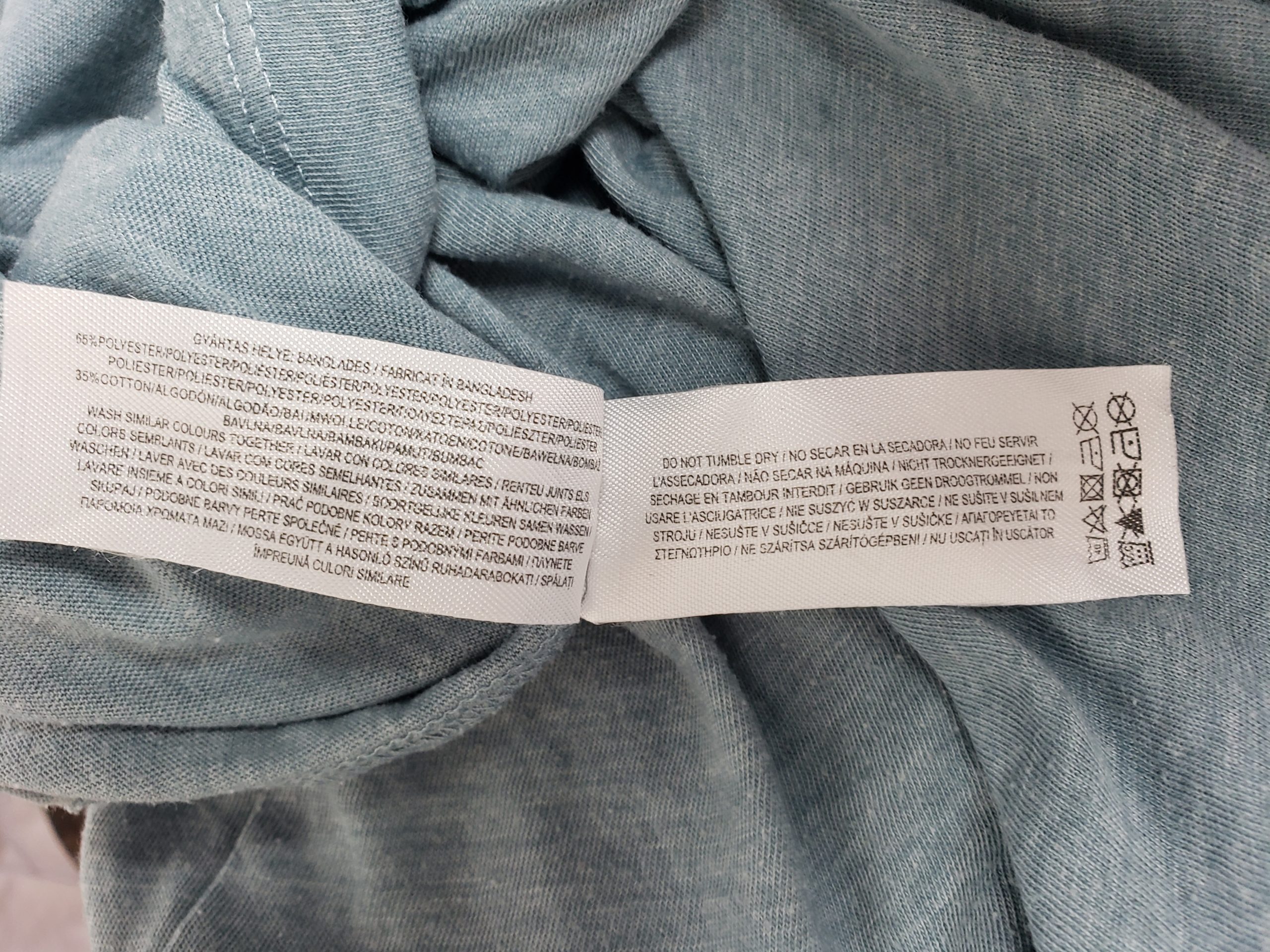 Бакитний лонгслів Primark - повсякденний базовий топ для щоденного носіння 5 Бакитний лонгслів Primark - повсякденний базовий топ для щоденного носіння - Зображення 5