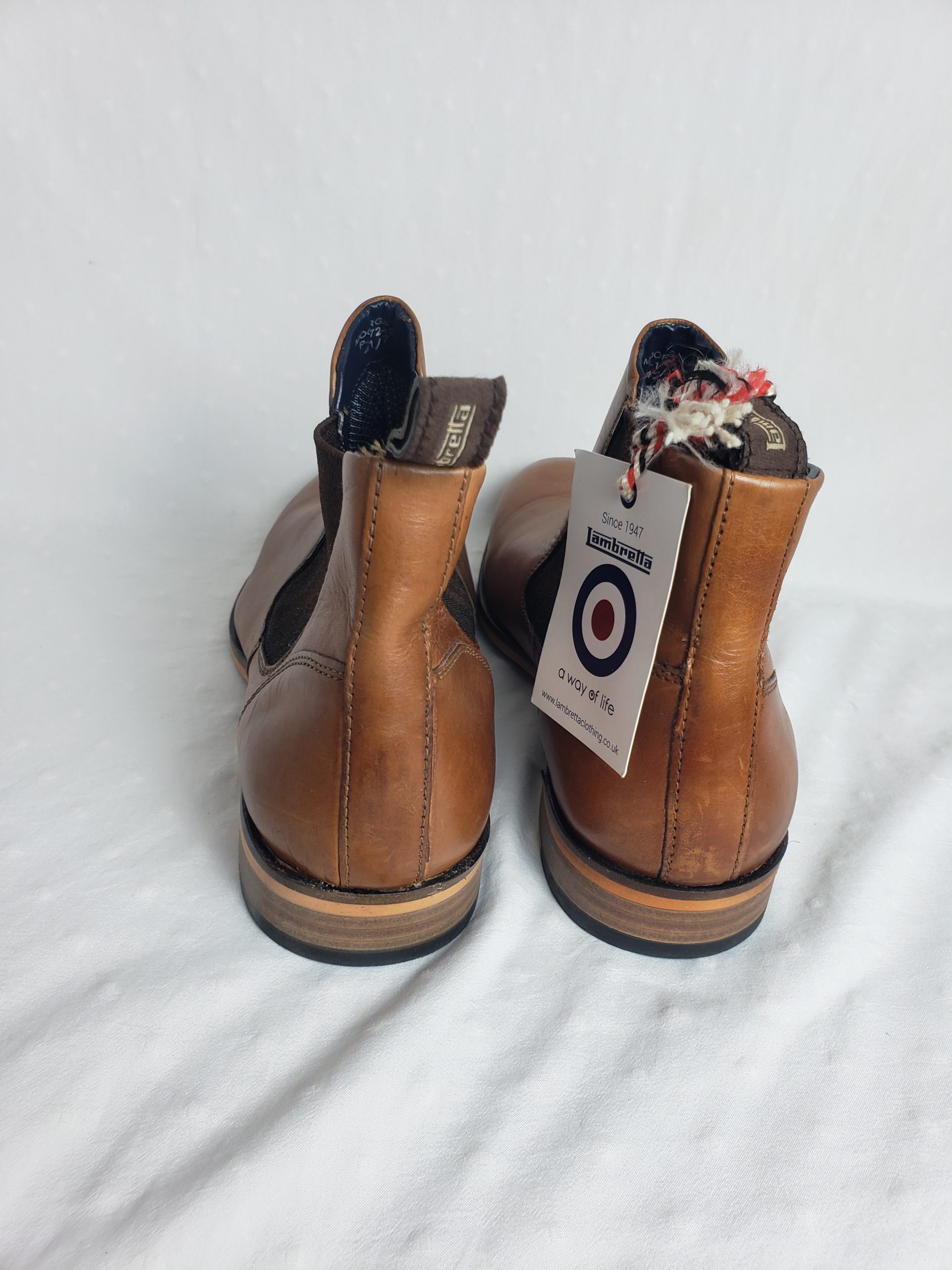 Чоловічі шкіряні черевики Lambretta коричневі 41 розмір - осіннє взуття з натуральної шкіри 7 Чоловічі шкіряні черевики Lambretta коричневі 41 розмір - осіннє взуття з натуральної шкіри - Зображення 7