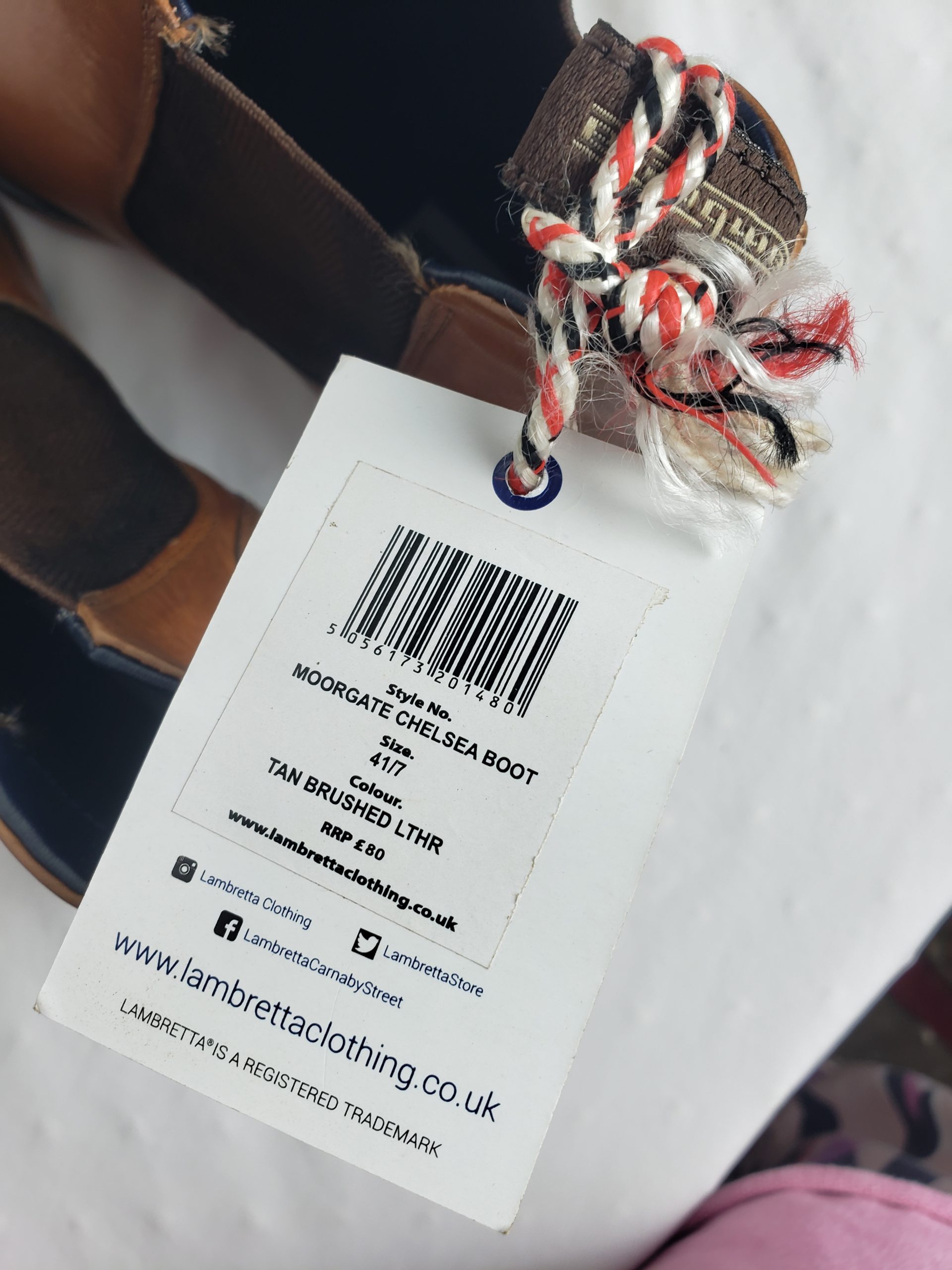 Чоловічі шкіряні черевики Lambretta коричневі 41 розмір - осіннє взуття з натуральної шкіри 4 Чоловічі шкіряні черевики Lambretta коричневі 41 розмір - осіннє взуття з натуральної шкіри - Зображення 4