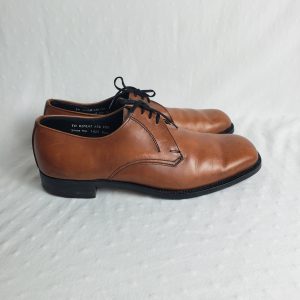 Коричневі шкіряні туфлі 42 розмір - ідеальне осіннє взуття для офісу та повсякдення