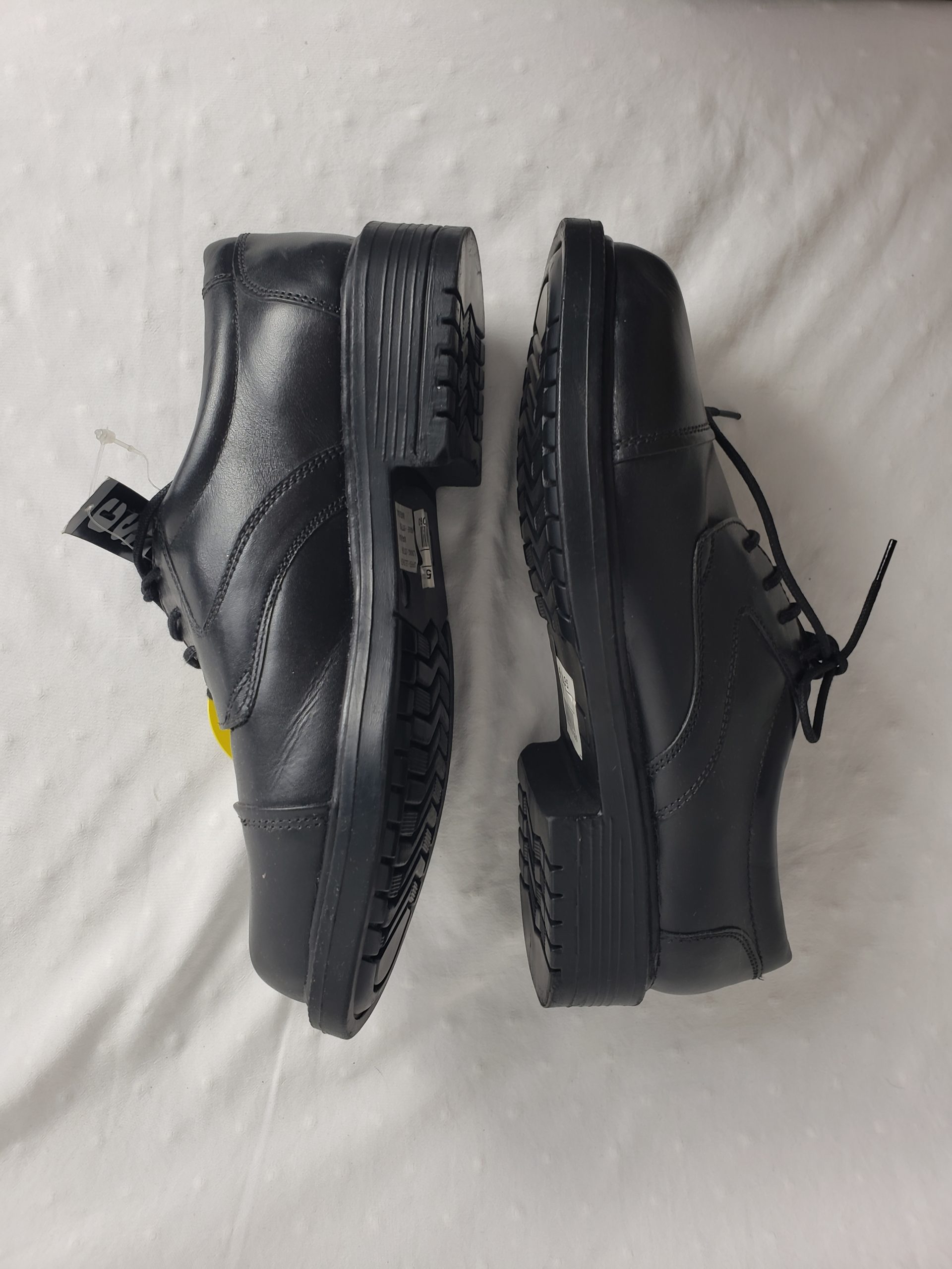 Чорні шкіряні туфлі чоловічі 42 розмір - осіннє взуття для офісу та повсякденного носіння 2 Чорні шкіряні туфлі чоловічі 42 розмір - осіннє взуття для офісу та повсякденного носіння - Зображення 2