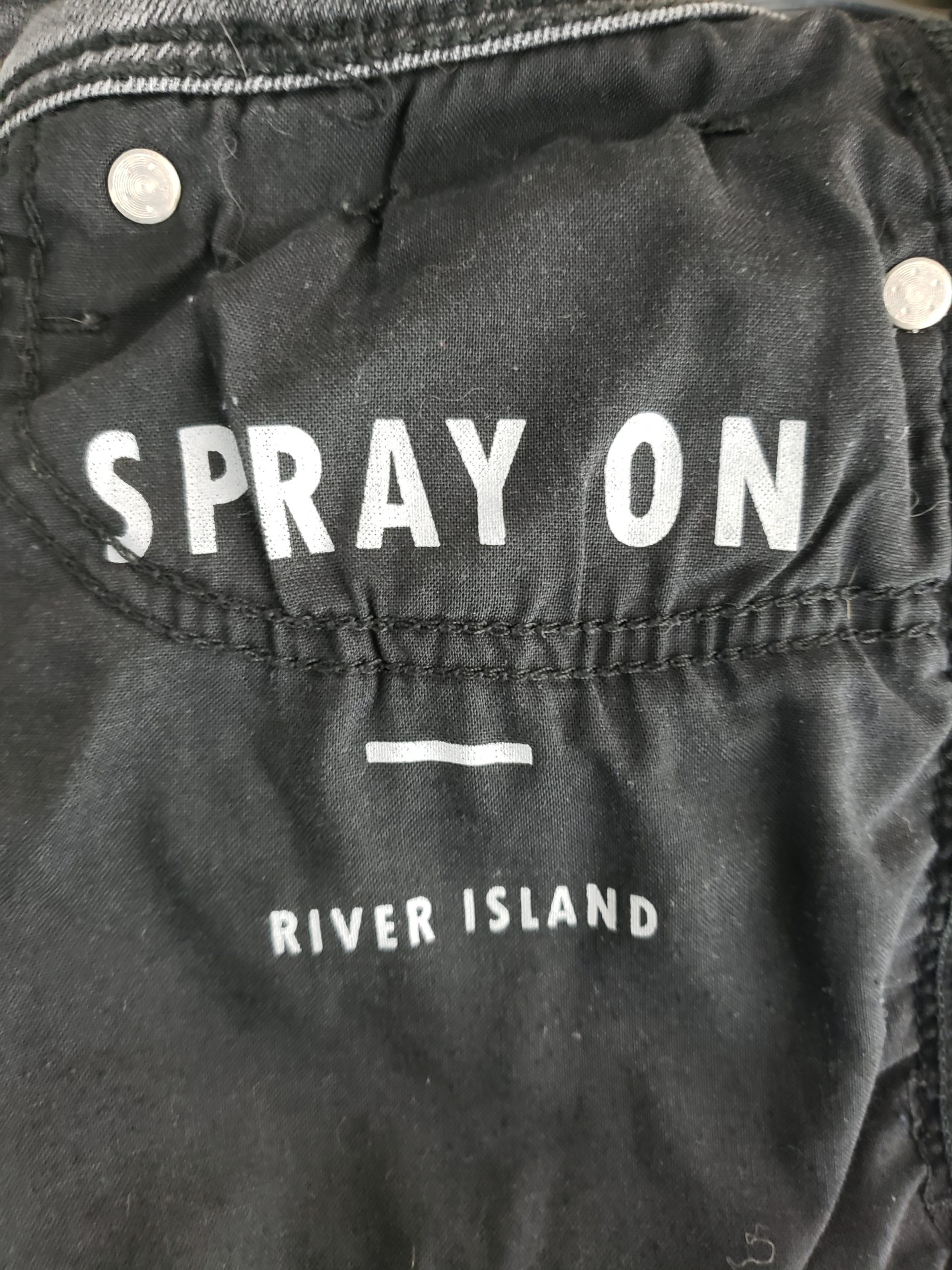 Чорні джинси River Island вживані в ідеальному стані - класичні джинси жіночі 7 Чорні джинси River Island вживані в ідеальному стані - класичні джинси жіночі - Зображення 7