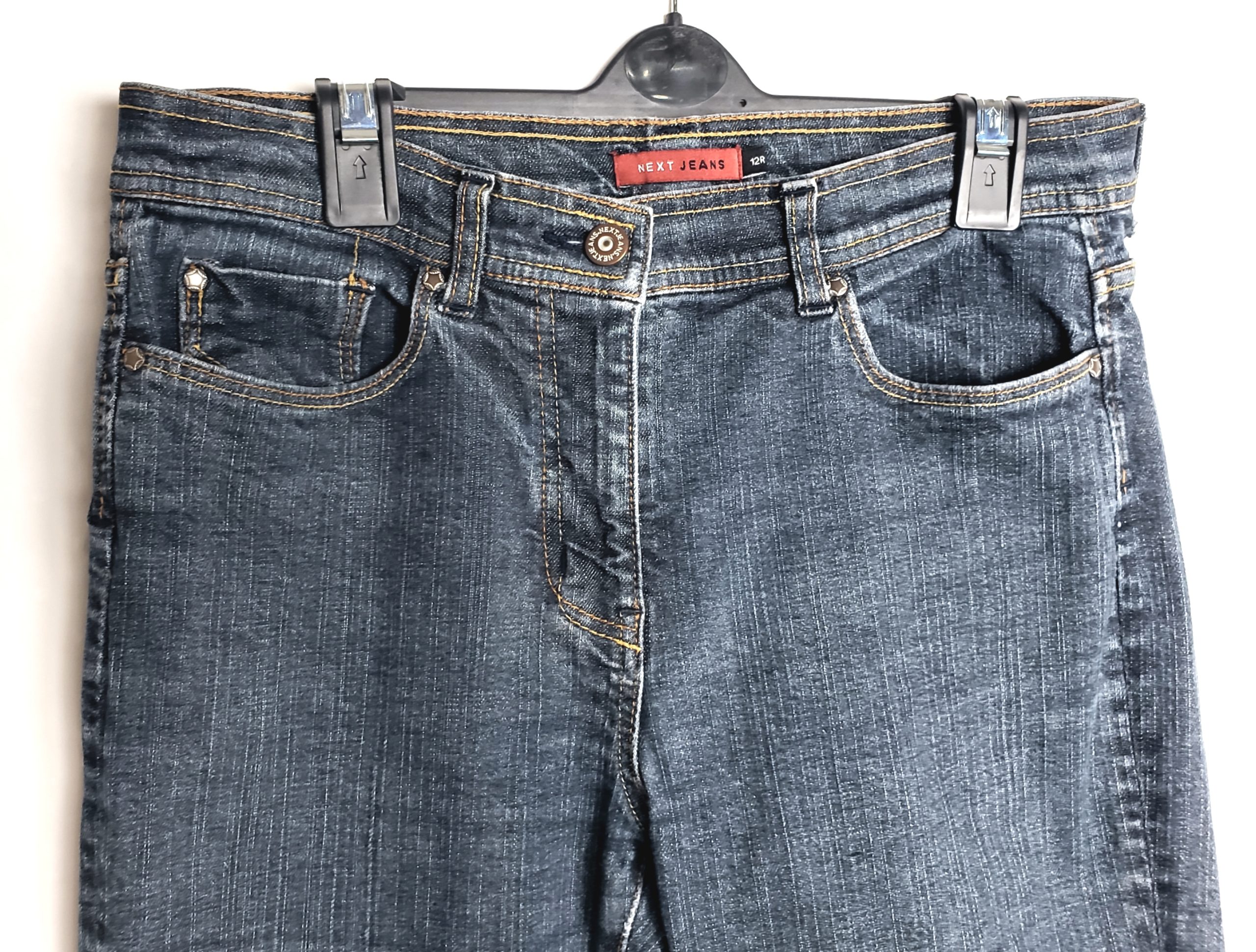 Синії джинси з вишивкою NEXT - стильний денім для повсякденного носіння та особливих подій 7 Синії джинси з вишивкою NEXT - стильний денім для повсякденного носіння та особливих подій - Зображення 7