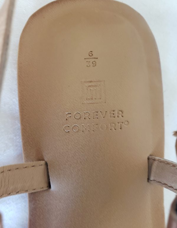 Стильні літні сандалі Forever Comfort рожеве золото - елегантне взуття 39 розмір - Зображення 4