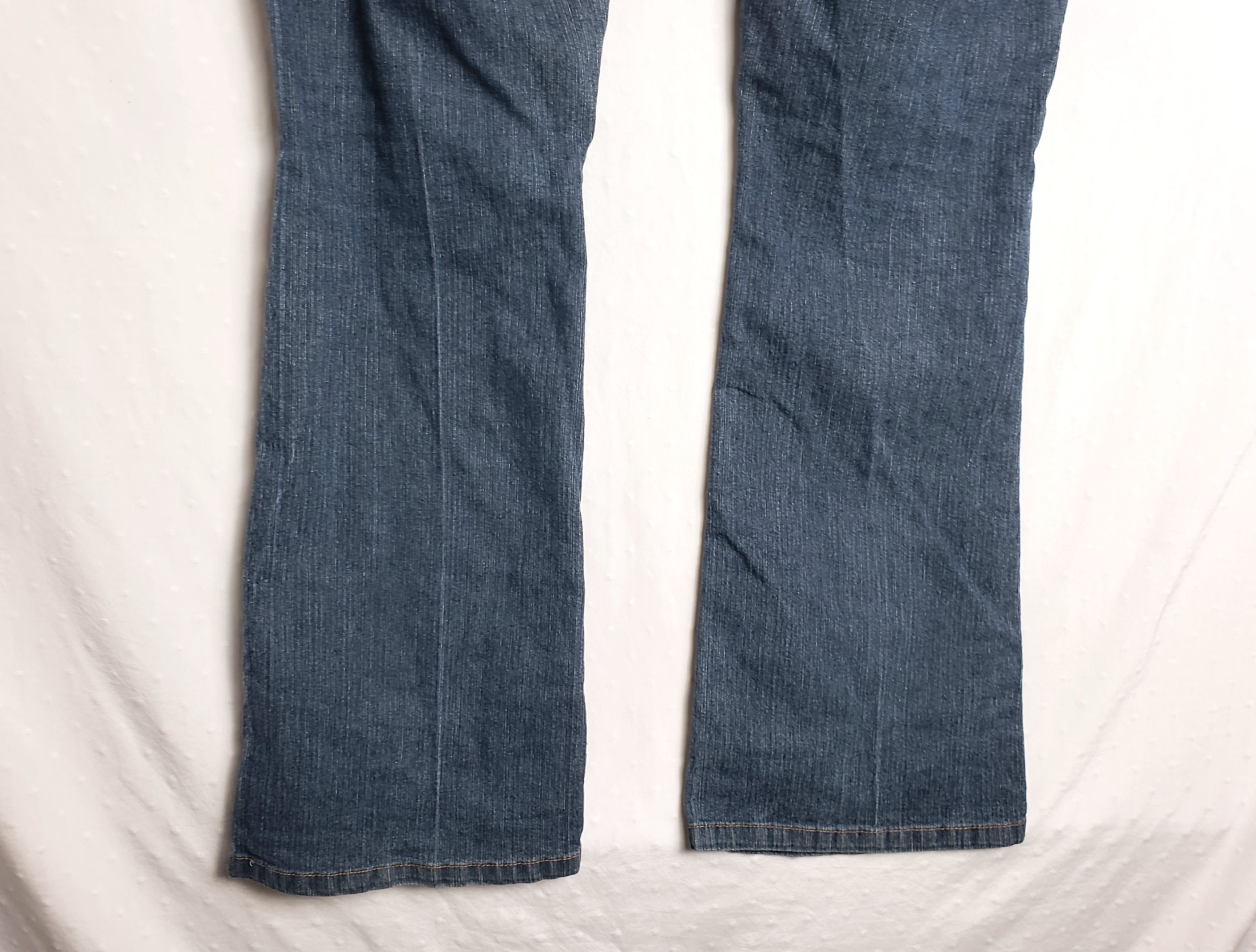 Сині джинси з вишивкою вживані жіночі повсякденні стильні 6 Сині джинси з вишивкою вживані жіночі повсякденні стильні - Зображення 6