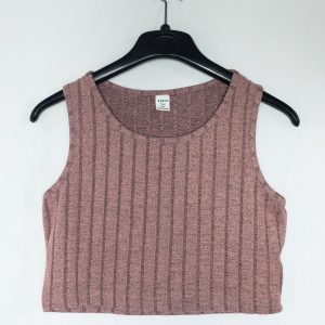 Рожевий топ SHEIN Teen 15Y - стильна майка з поліестеру в ідеальному стані