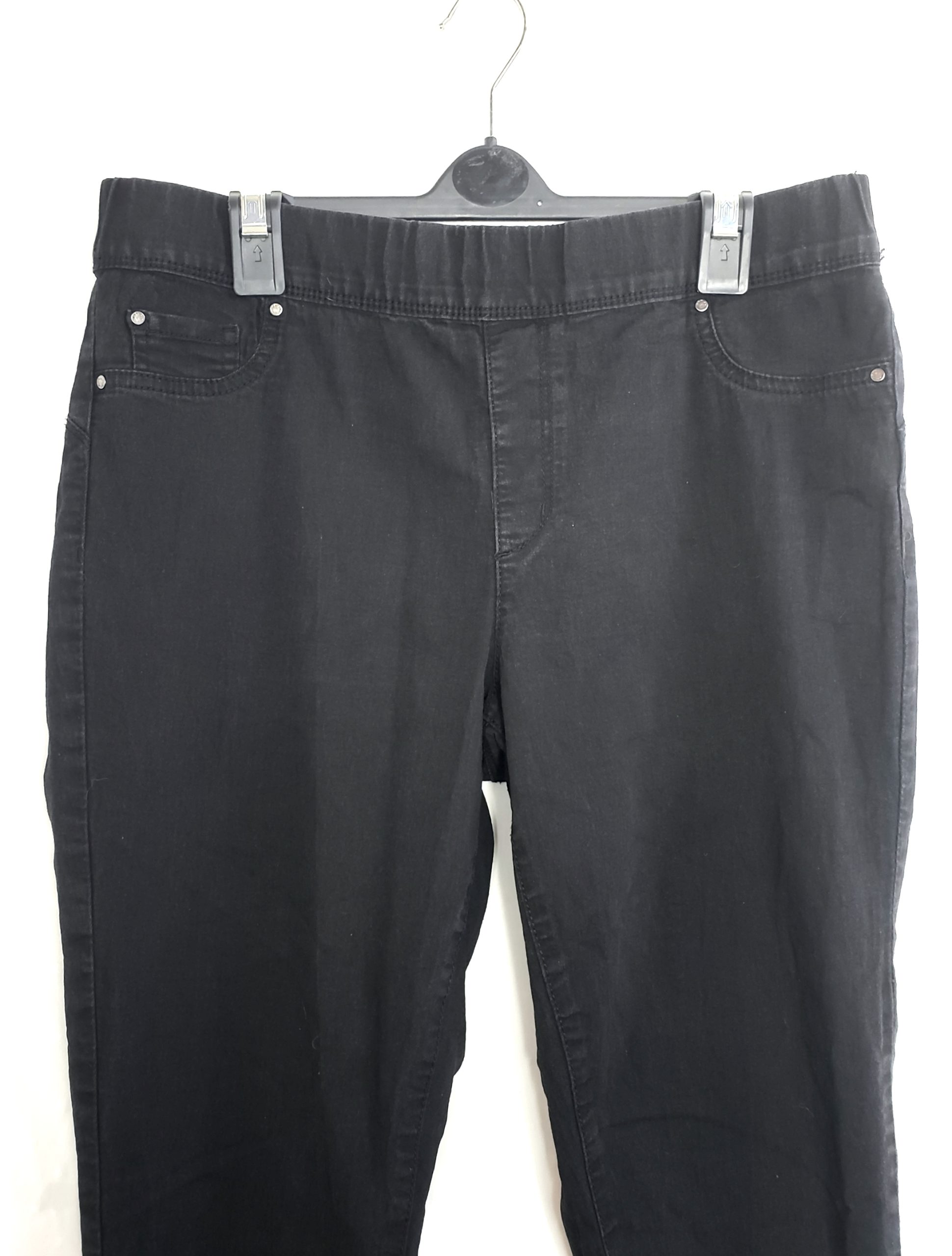 Чорні жіночі джинси Denim Co. з бавовни - класичні штани в ідеальному стані 2 Чорні жіночі джинси Denim Co. з бавовни - класичні штани в ідеальному стані - Зображення 2