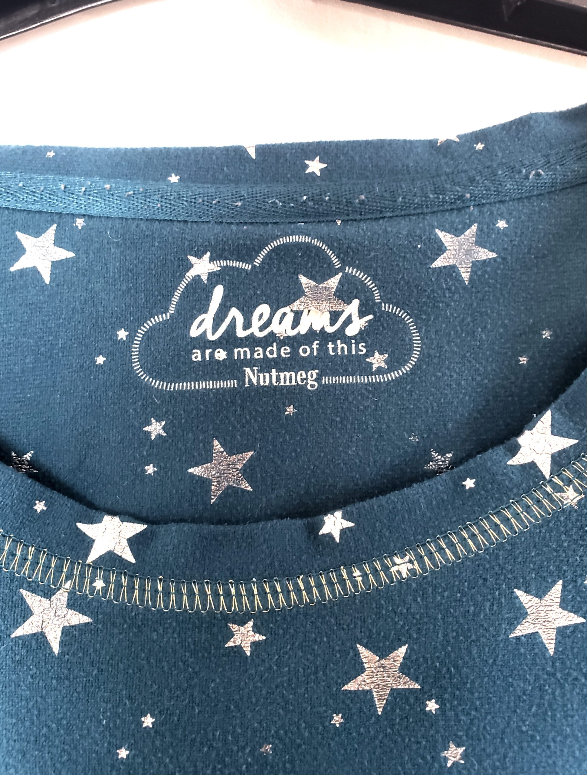 Стильний бірюзовий лонгслів з зірками - елегантна мода для мрійниць 3 Стильний бірюзовий лонгслів з зірками - елегантна мода для мрійниць - Зображення 3