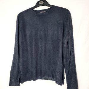 Стильний синій светр M&S - елегантний акриловий джемпер у ідеальному стані