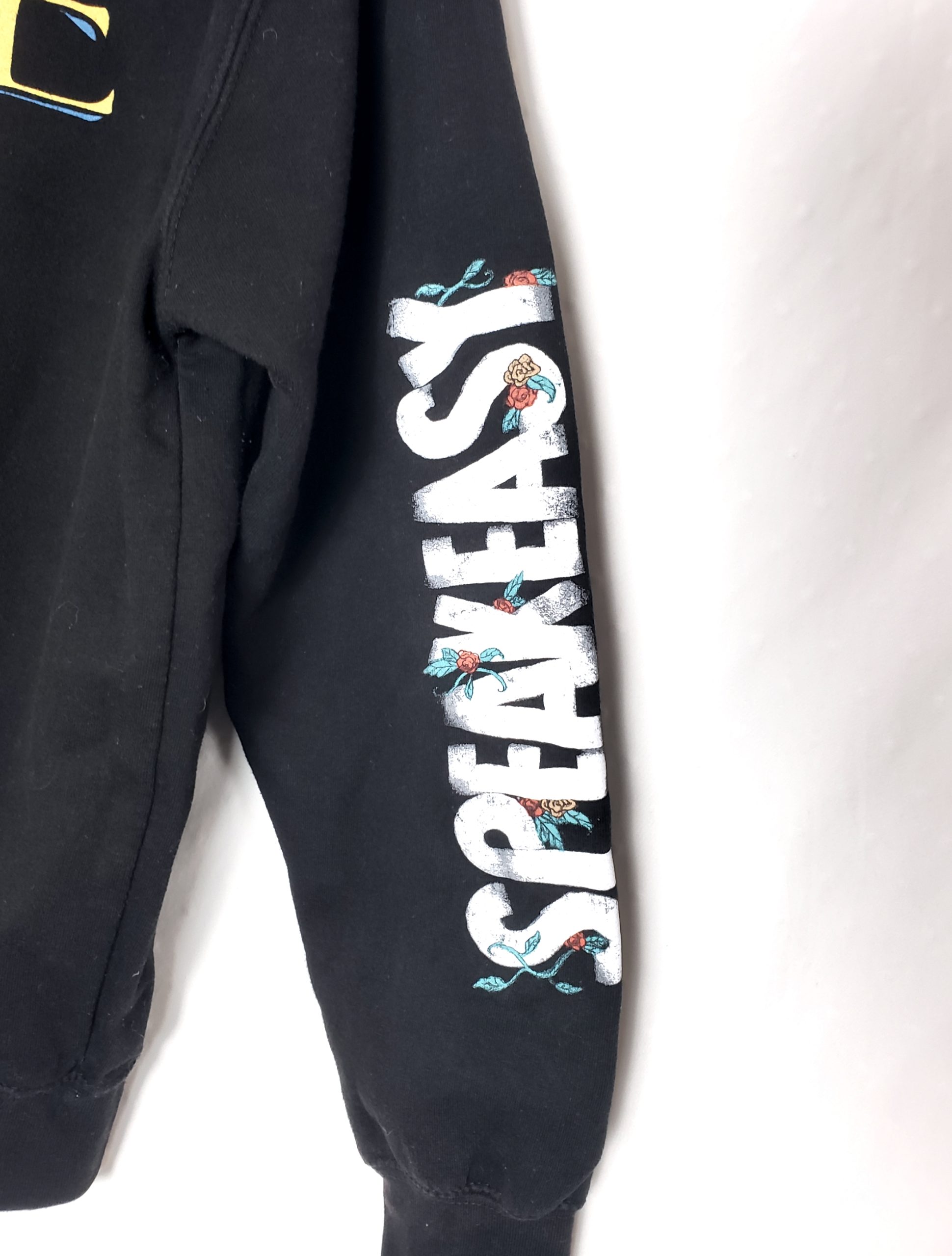 Стильний чорний світшот з принтом DE KOFFIE POT - модний vintage одяг 4 Стильний чорний світшот з принтом DE KOFFIE POT - модний vintage одяг - Зображення 4