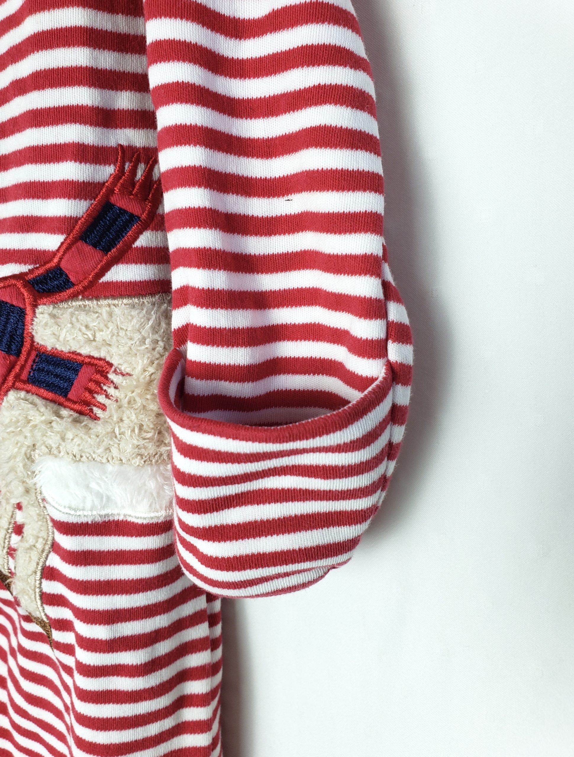 Дитячий комбінезон з оленем 9-12 місяців - святковий новорічний одяг для малюків 5 Дитячий комбінезон з оленем 9-12 місяців - святковий новорічний одяг для малюків - Зображення 5