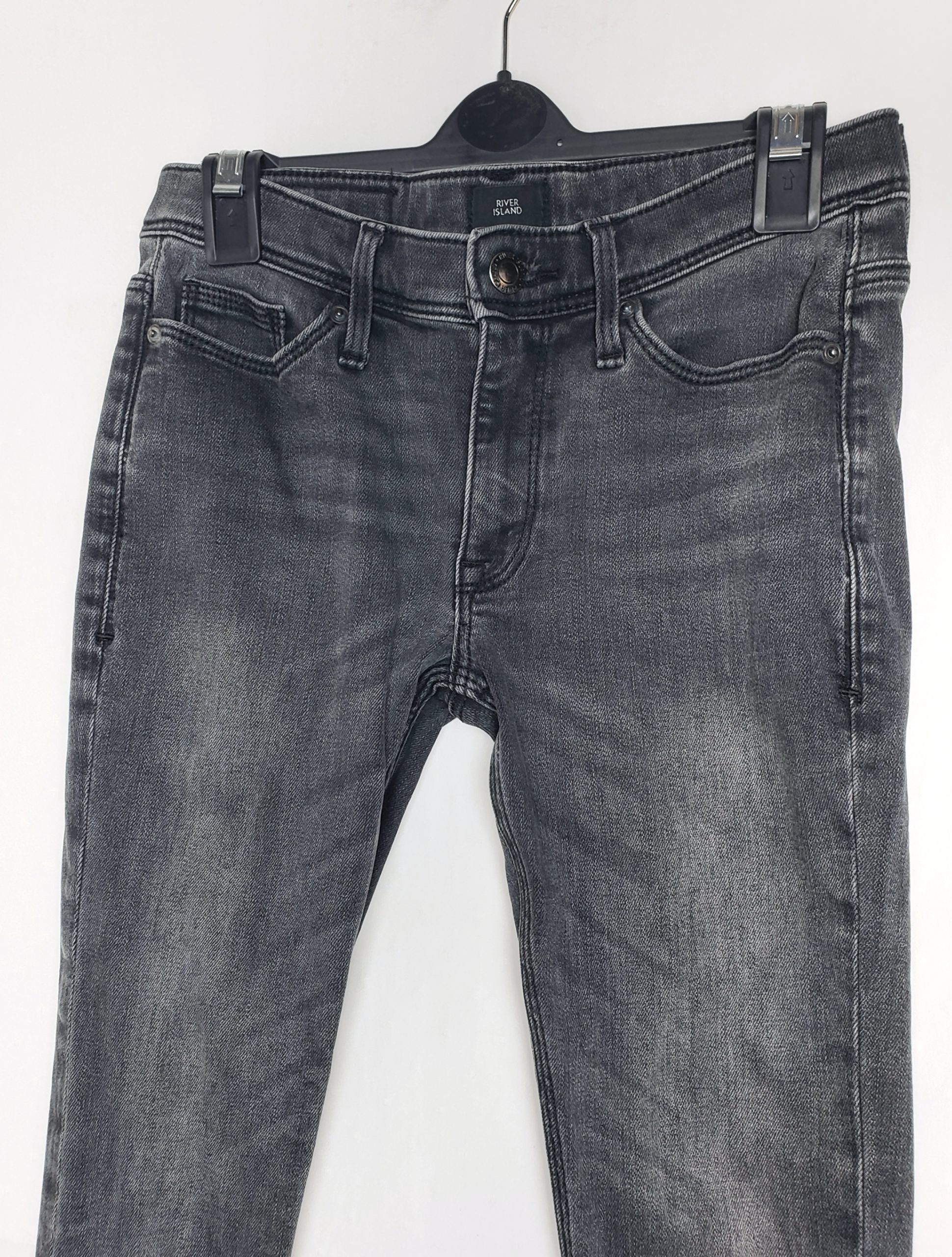Чорні джинси River Island вживані в ідеальному стані - класичні джинси жіночі 2 Чорні джинси River Island вживані в ідеальному стані - класичні джинси жіночі - Зображення 2