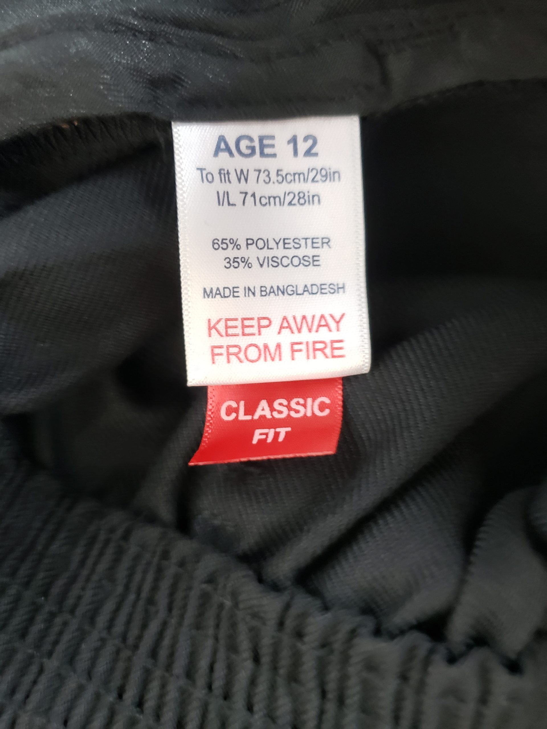 Стильні чорні брюки TRUTEX для 12 років - елегантний шкільний образ 6 Стильні чорні брюки TRUTEX для 12 років - елегантний шкільний образ - Зображення 6