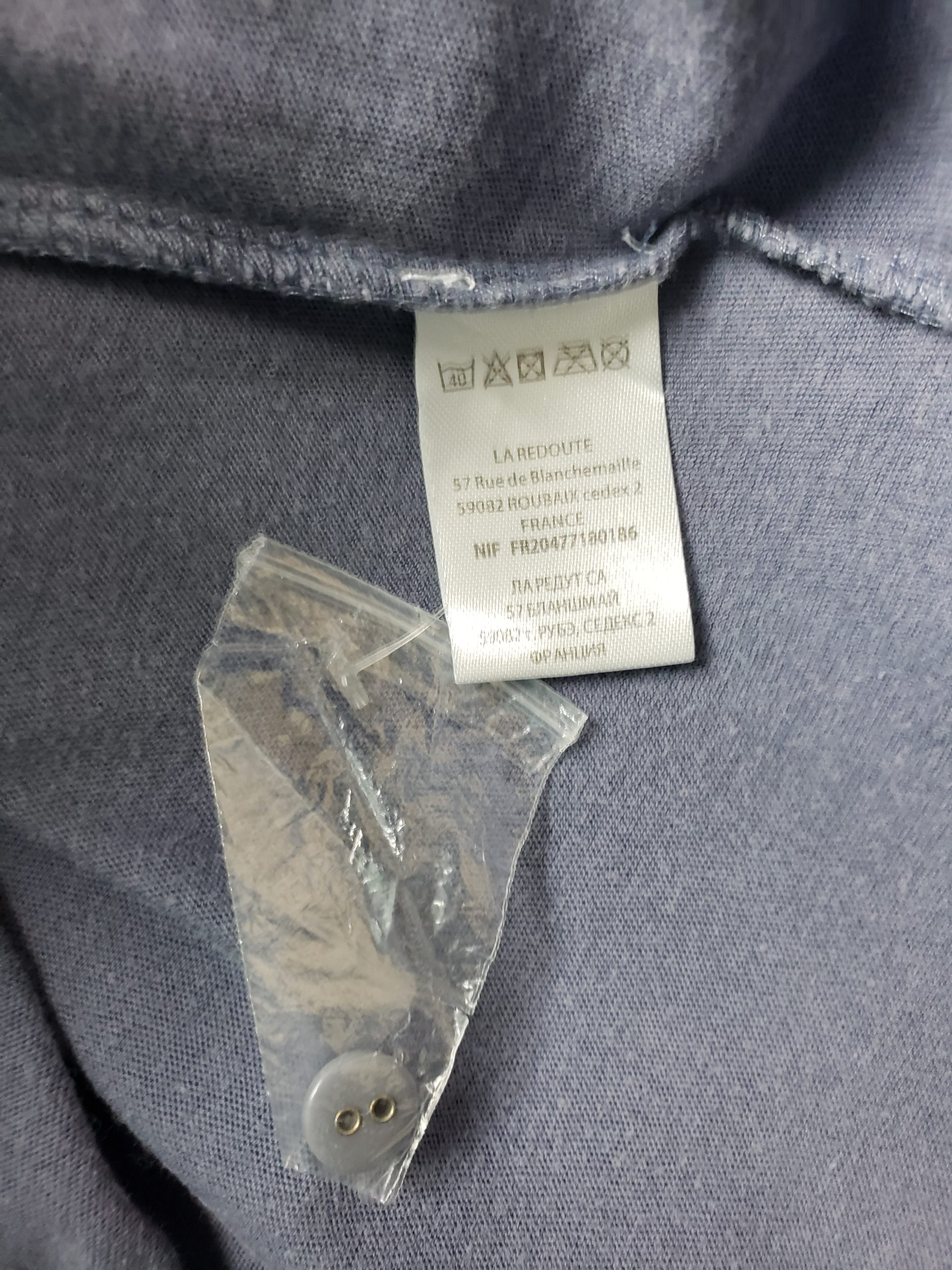 Сіра бавовняна сорочка з довгим рукавом - повсякденний стиль для офісу та відпочинку 5 Сіра бавовняна сорочка з довгим рукавом - повсякденний стиль для офісу та відпочинку - Зображення 5