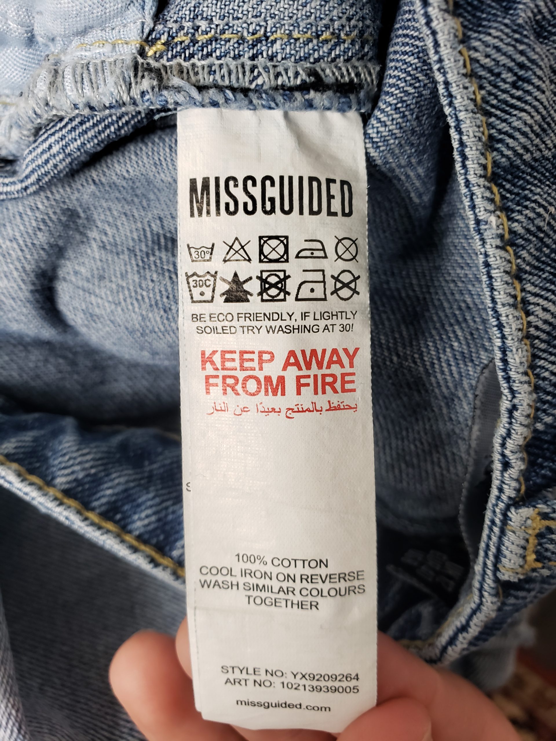 Джинси Mom Jeans з потертостями Riot High Rise - бавовна 100% вживані в ідеальному стані 9 Джинси Mom Jeans з потертостями Riot High Rise - бавовна 100% вживані в ідеальному стані - Зображення 9