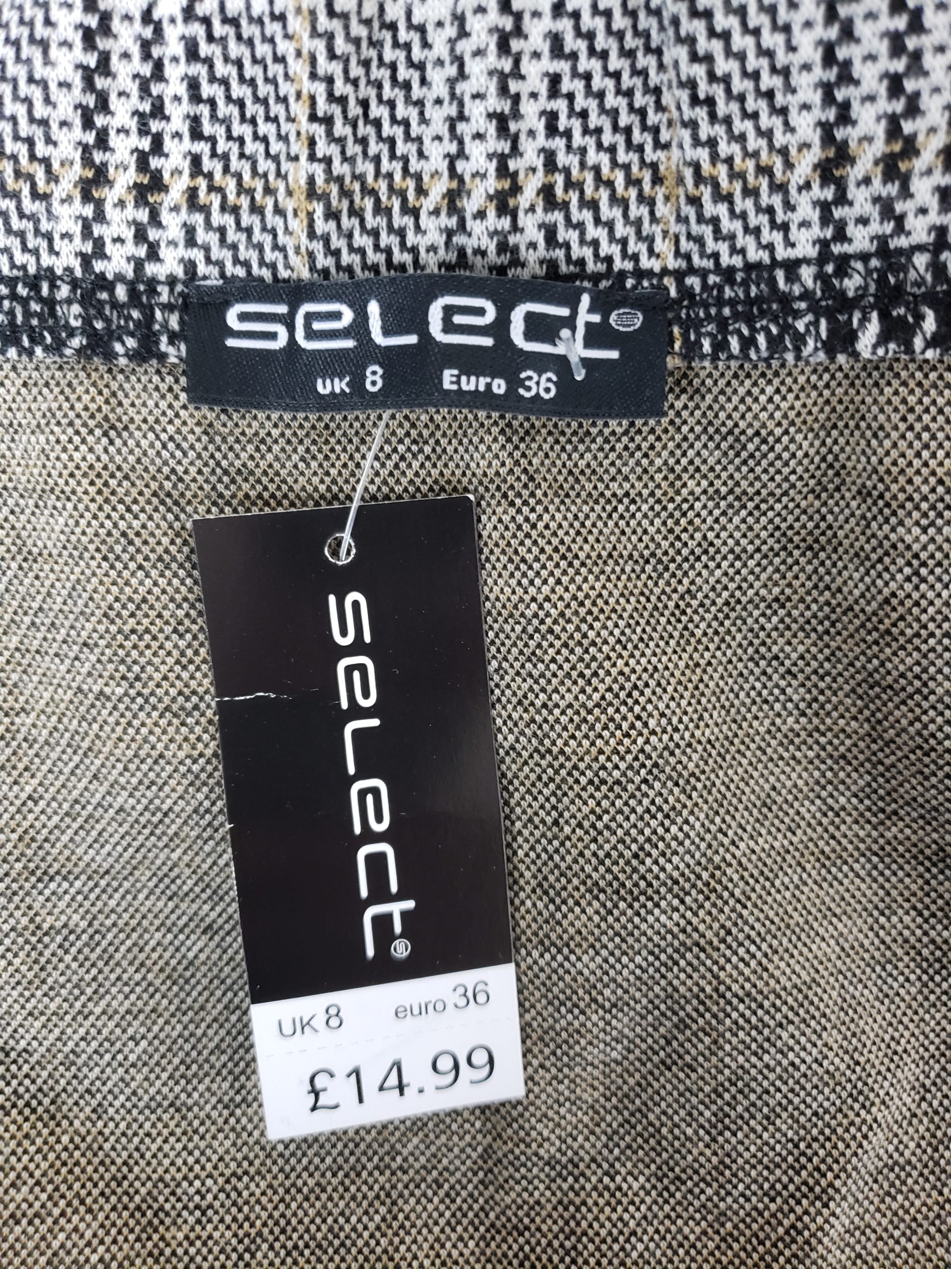 Міні-спідниця у клітинку Select - стильна спідниця в клітку з бавовни та поліестеру 5 Міні-спідниця у клітинку Select - стильна спідниця в клітку з бавовни та поліестеру - Зображення 5