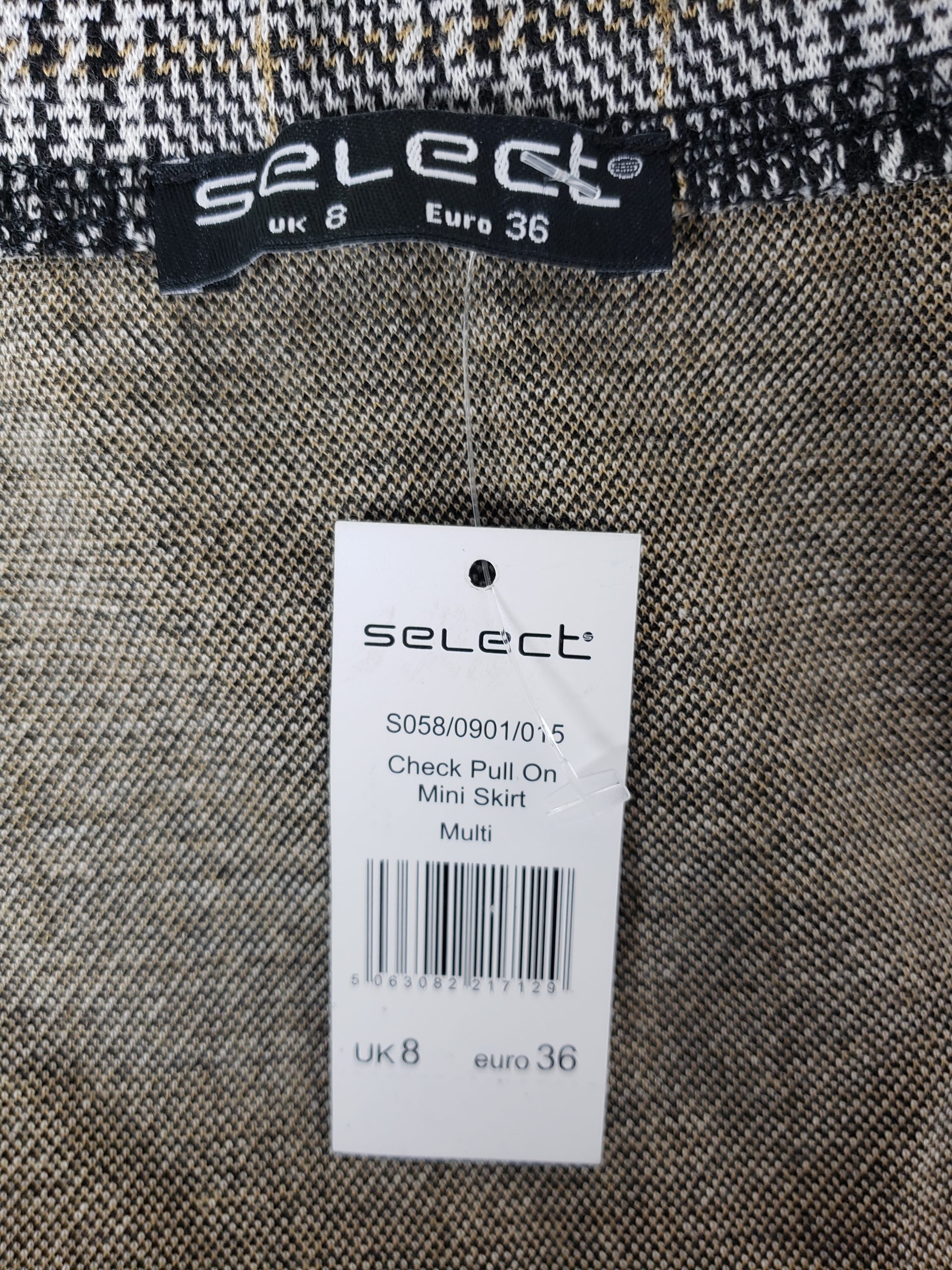Міні-спідниця у клітинку Select - стильна спідниця в клітку з бавовни та поліестеру 6 Міні-спідниця у клітинку Select - стильна спідниця в клітку з бавовни та поліестеру - Зображення 6