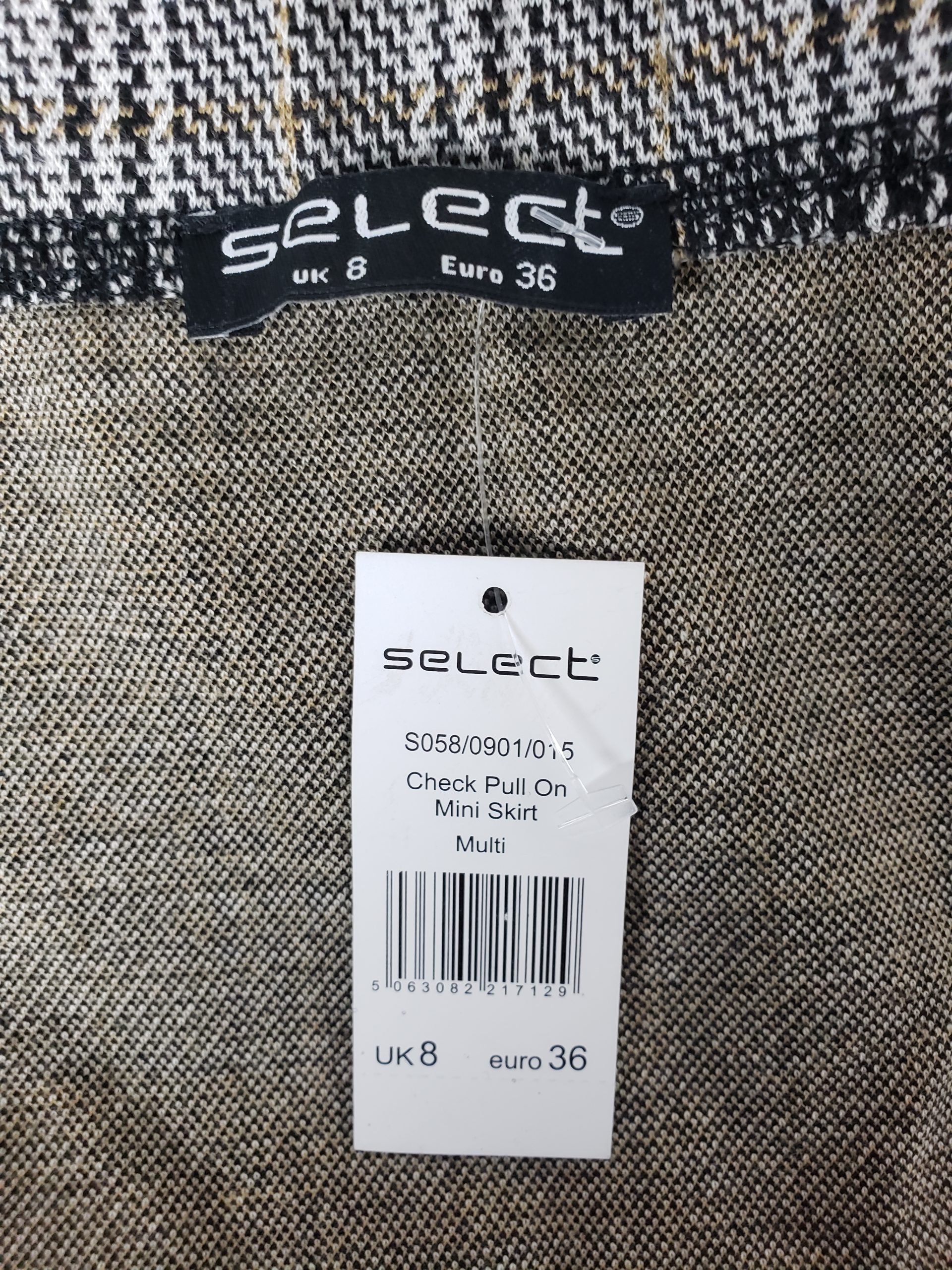 Міні-спідниця у клітинку Select - стильна спідниця в клітку з бавовни та поліестеру 7 Міні-спідниця у клітинку Select - стильна спідниця в клітку з бавовни та поліестеру - Зображення 7