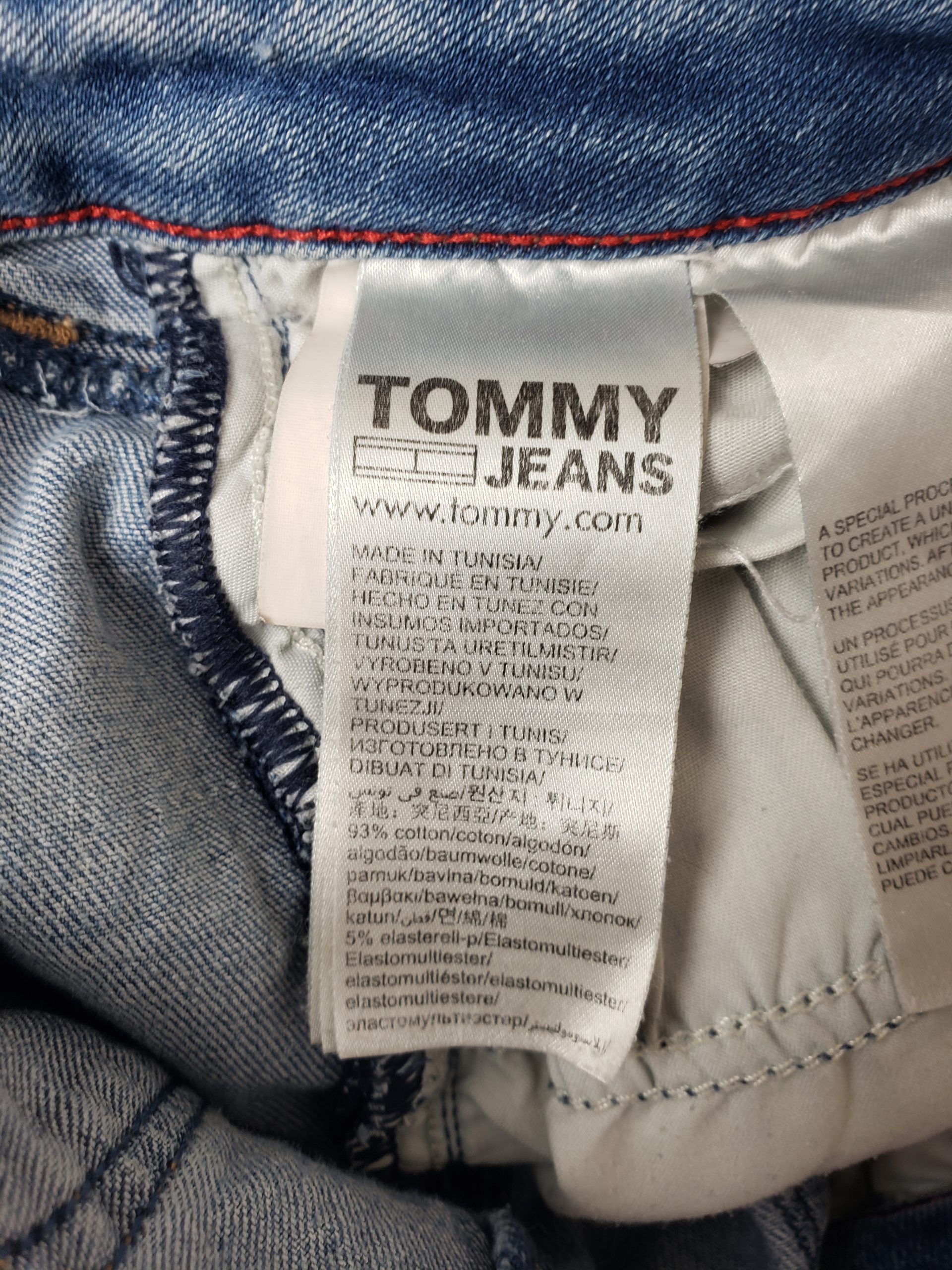 Tommy Jeans TJ 2008 High Rise Super Skinny - жіночі джинси з високою посадкою в ідеальному стані 6 Tommy Jeans TJ 2008 High Rise Super Skinny - жіночі джинси з високою посадкою в ідеальному стані - Зображення 6