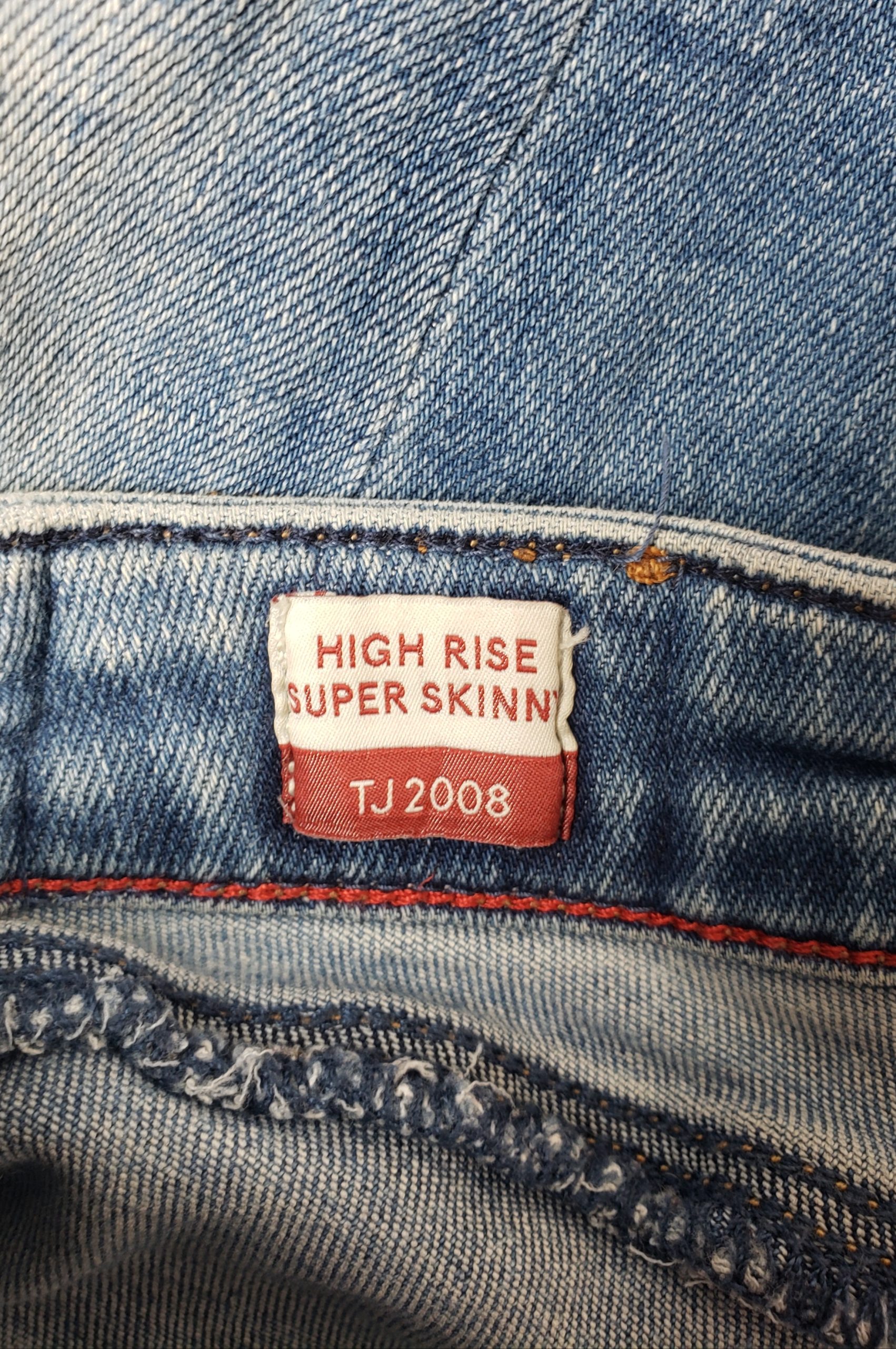 Tommy Jeans TJ 2008 High Rise Super Skinny - жіночі джинси з високою посадкою в ідеальному стані 8 Tommy Jeans TJ 2008 High Rise Super Skinny - жіночі джинси з високою посадкою в ідеальному стані - Зображення 8