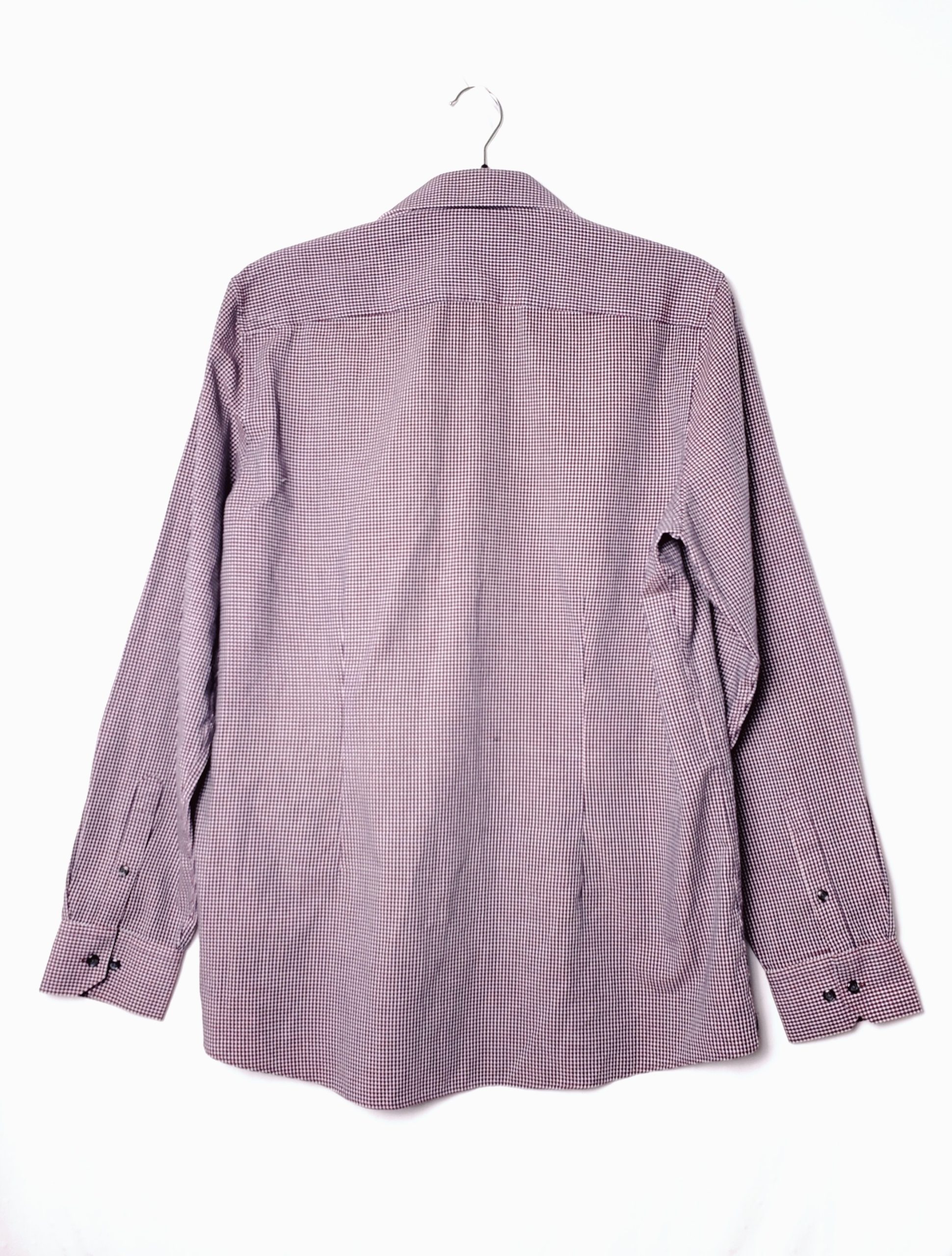 Чоловіча сорочка Next в клітинку - Slim Fit, розмір 17/43, вживана в ідеальному стані 4 Чоловіча сорочка Next в клітинку - Slim Fit, розмір 17/43, вживана в ідеальному стані - Зображення 4