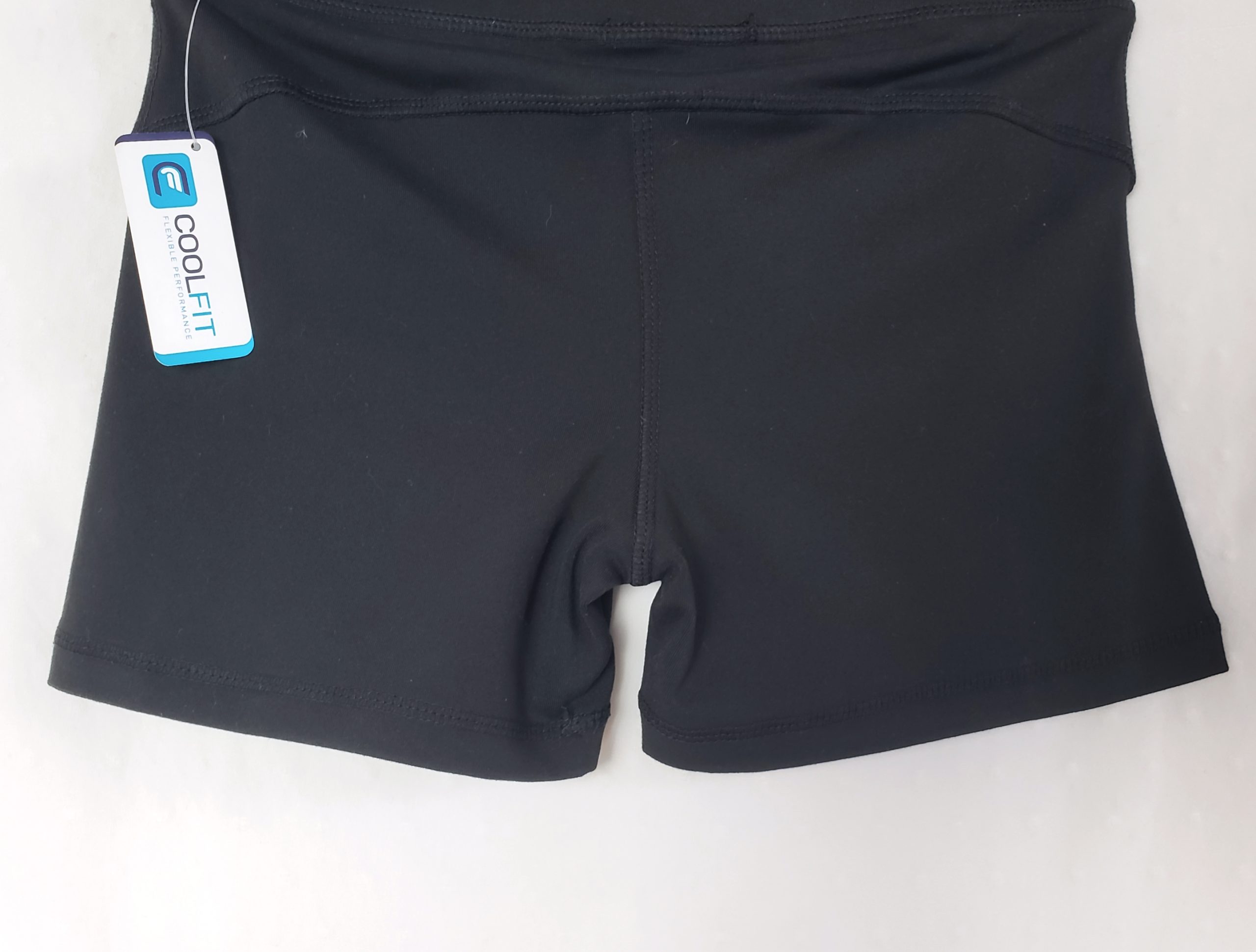 Чорні спортивні шорти жіночі з логотипом - висока якість, комфорт, еластичність 4 Чорні спортивні шорти жіночі з логотипом - висока якість, комфорт, еластичність - Зображення 4