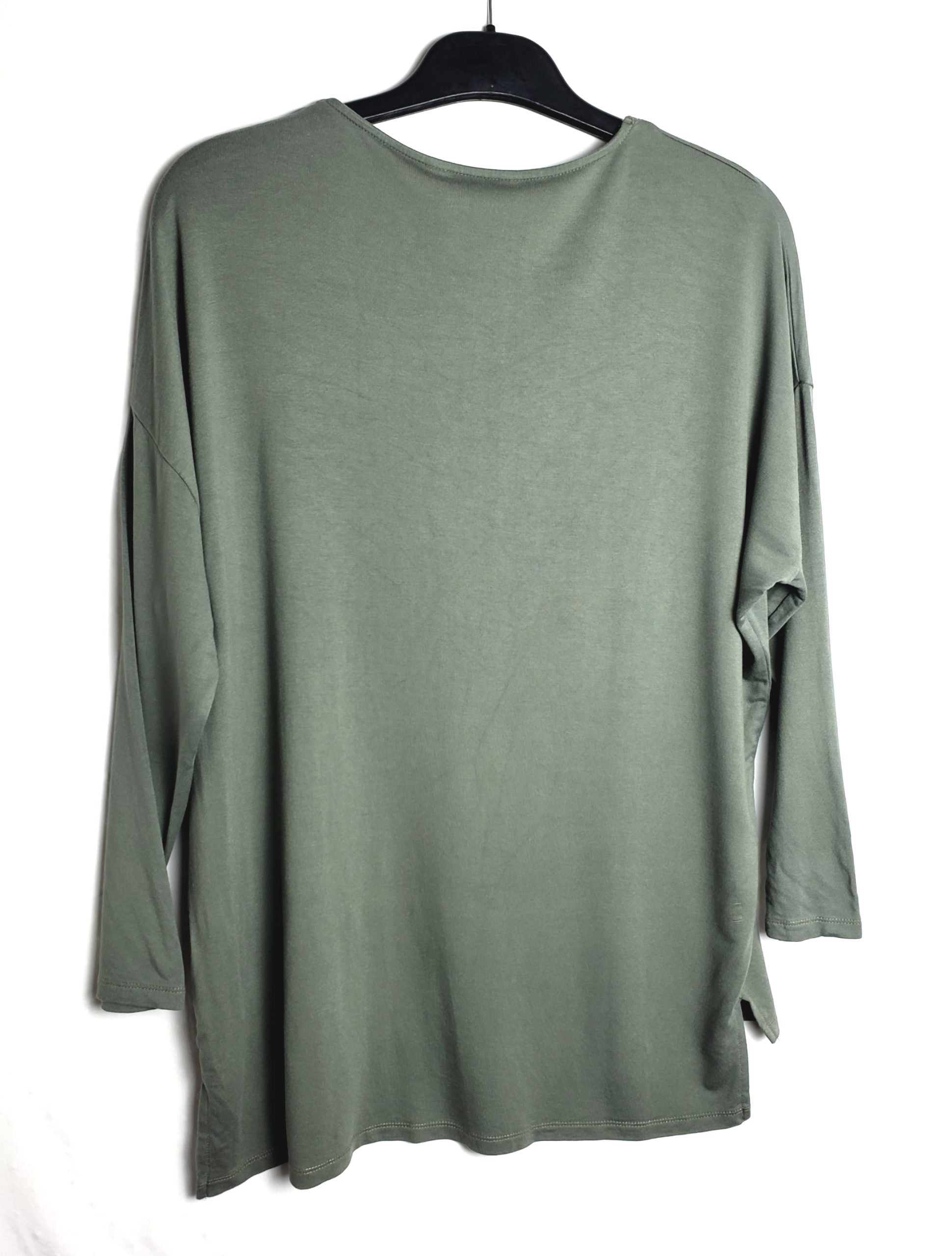 Оливкова блуза з довгим рукавом Friends Like These - класичний жіночий одяг розмір L 3 Оливкова блуза з довгим рукавом Friends Like These - класичний жіночий одяг розмір L - Зображення 3
