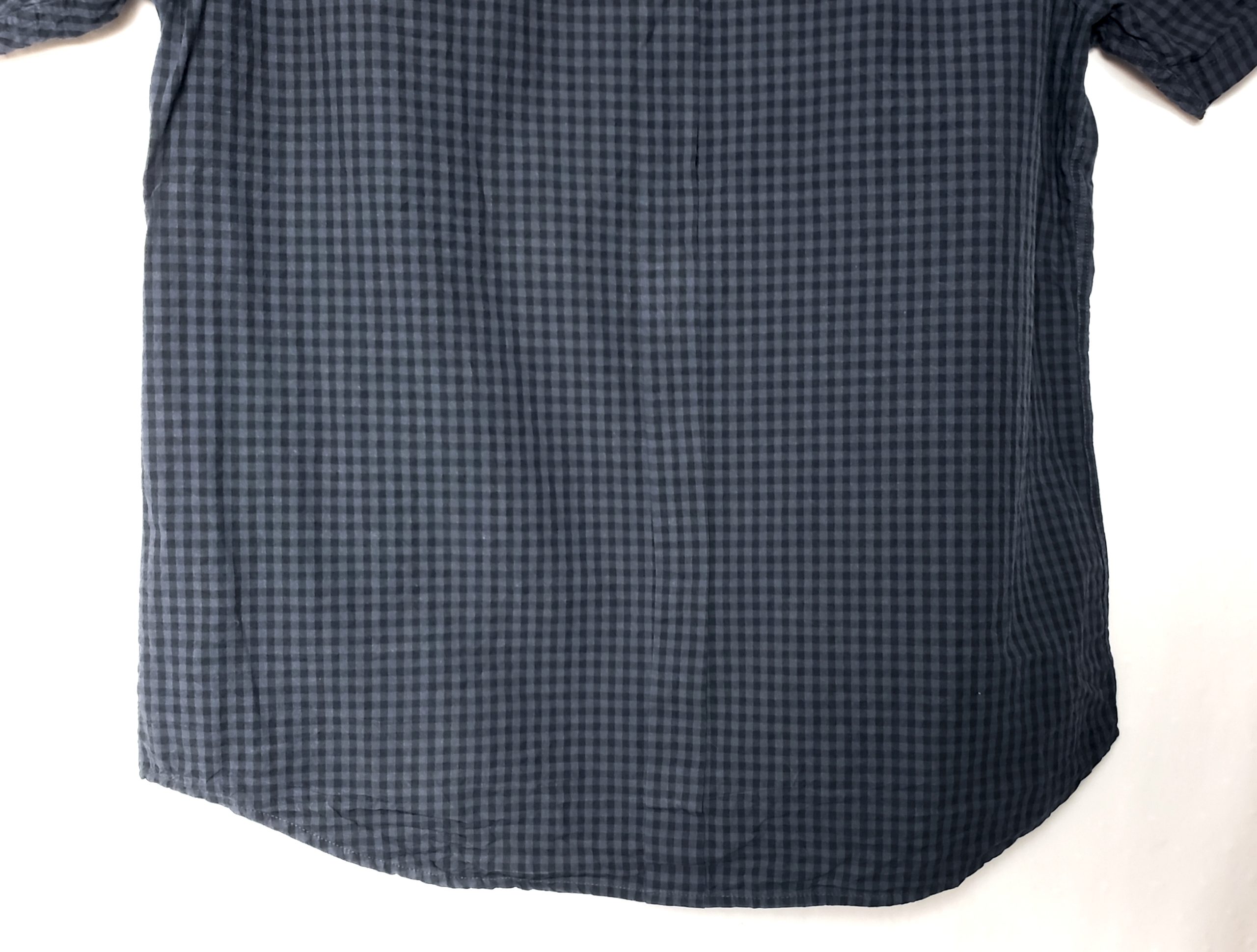 Чоловіча сорочка Ben Sherman в клітинку з коротким рукавом - літня casual сорочка синього кольору 3 Чоловіча сорочка Ben Sherman в клітинку з коротким рукавом - літня casual сорочка синього кольору - Зображення 3