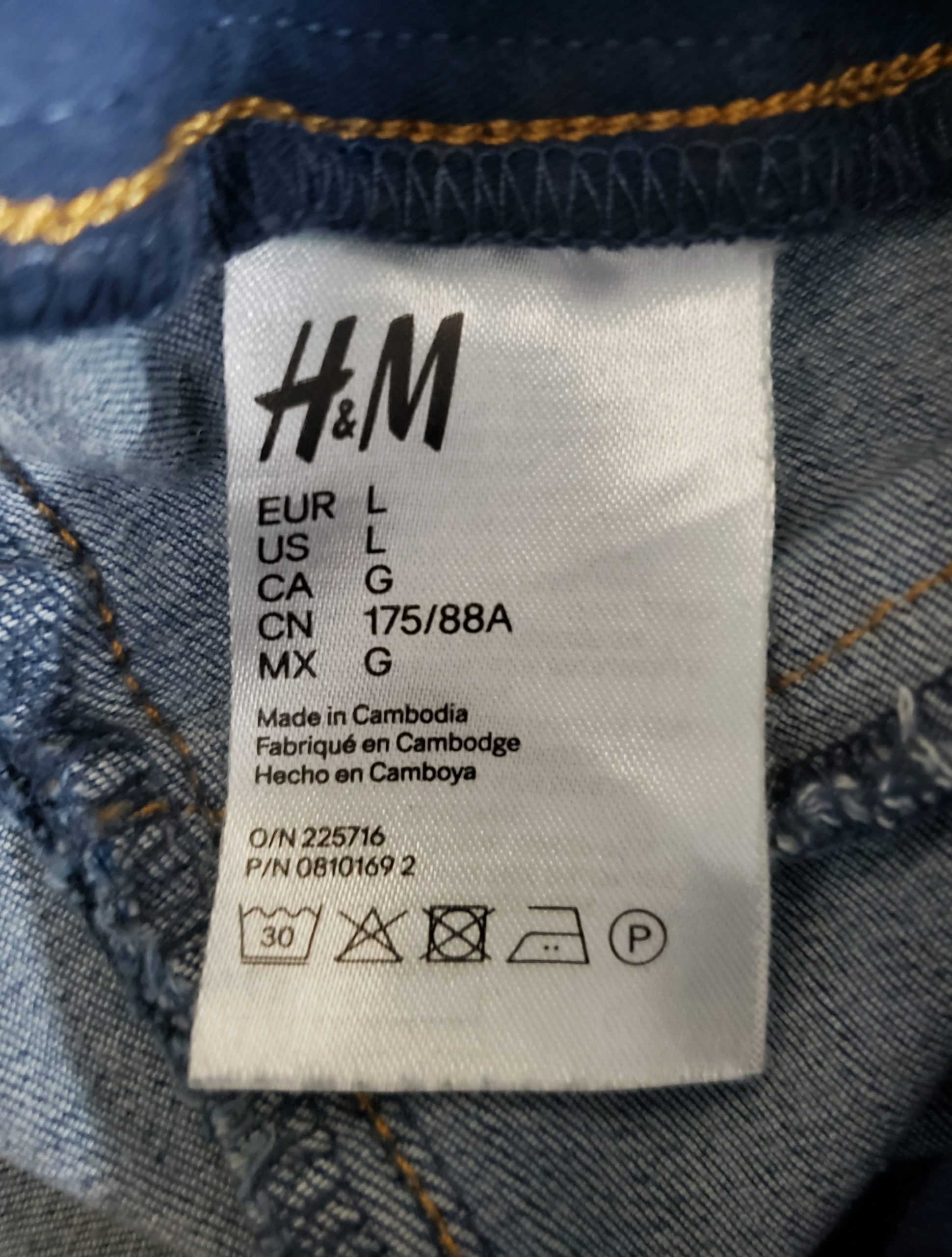 Стильні джинси для вагітних H&M Mama - елегантний синій денім у ідеальному стані 7 Стильні джинси для вагітних H&M Mama - елегантний синій денім у ідеальному стані - Зображення 7