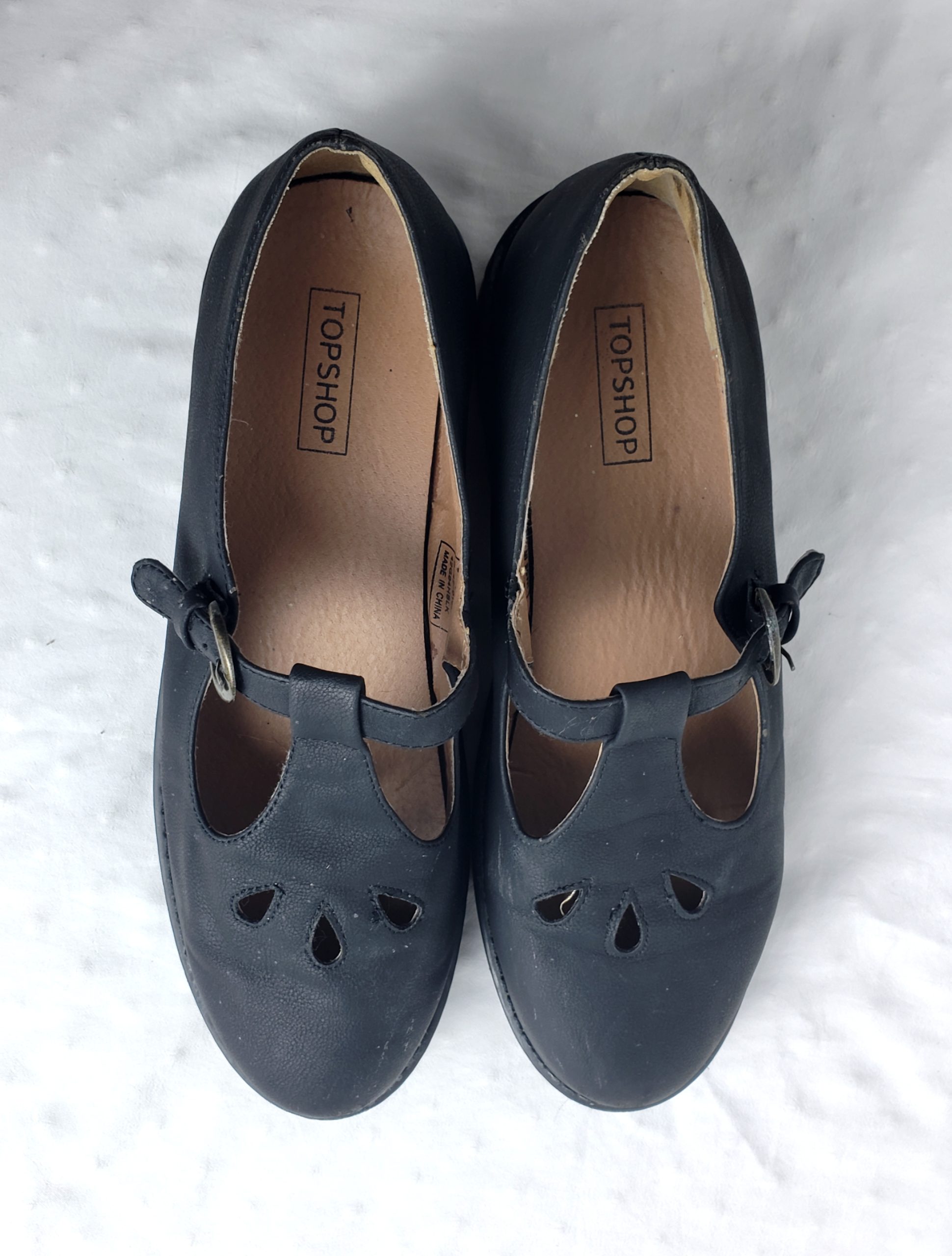 Чорні туфлі Mary Jane 41 розмір - стильне взуття для весни літа осені без каблука 2 Чорні туфлі Mary Jane 41 розмір - стильне взуття для весни літа осені без каблука - Зображення 2