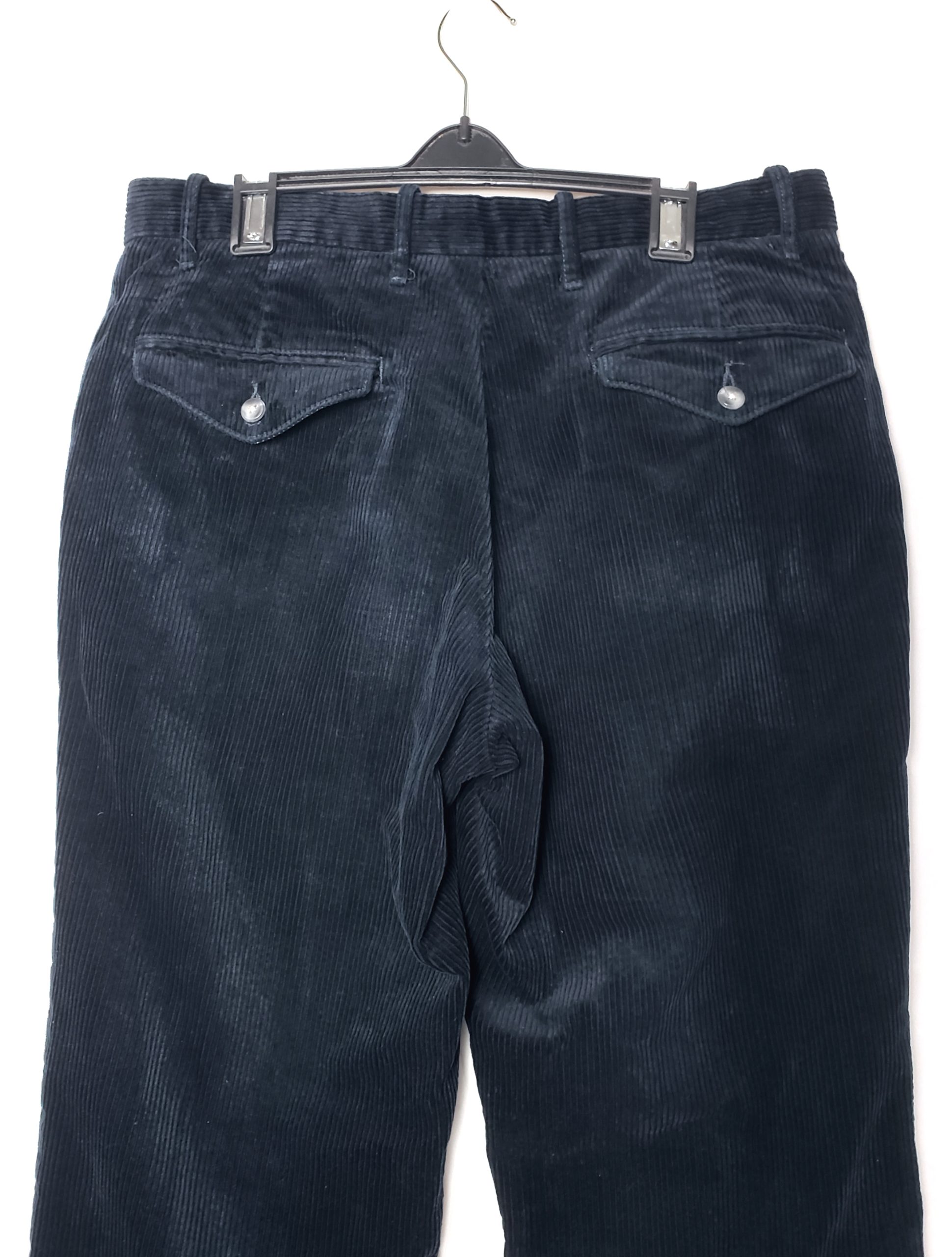 Стильні сині вельветові штани M&S для повсякденного носіння - ідеальний стан 4 Стильні сині вельветові штани M&S для повсякденного носіння - ідеальний стан - Зображення 4
