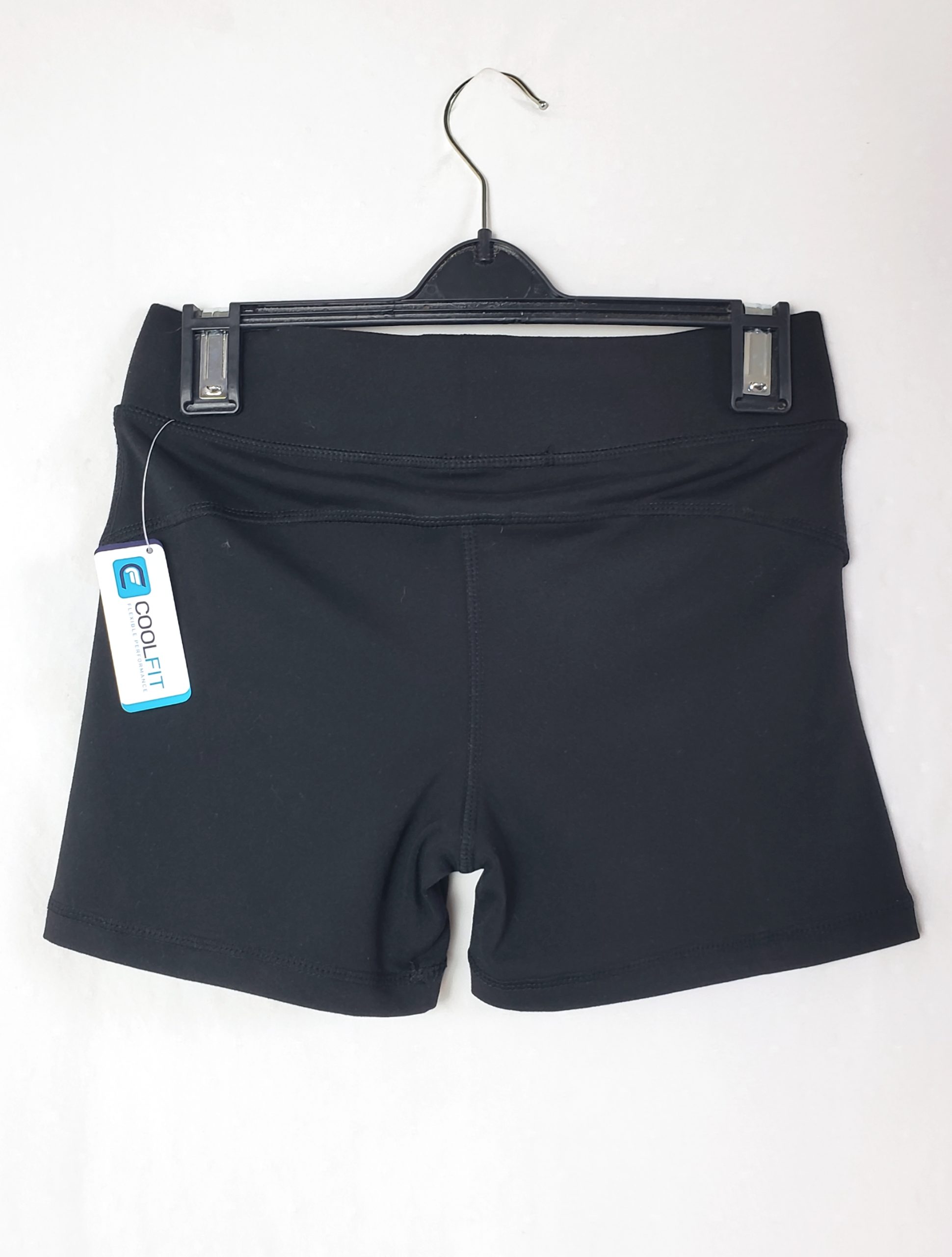 Чорні спортивні шорти жіночі з логотипом - висока якість, комфорт, еластичність 3 Чорні спортивні шорти жіночі з логотипом - висока якість, комфорт, еластичність - Зображення 3