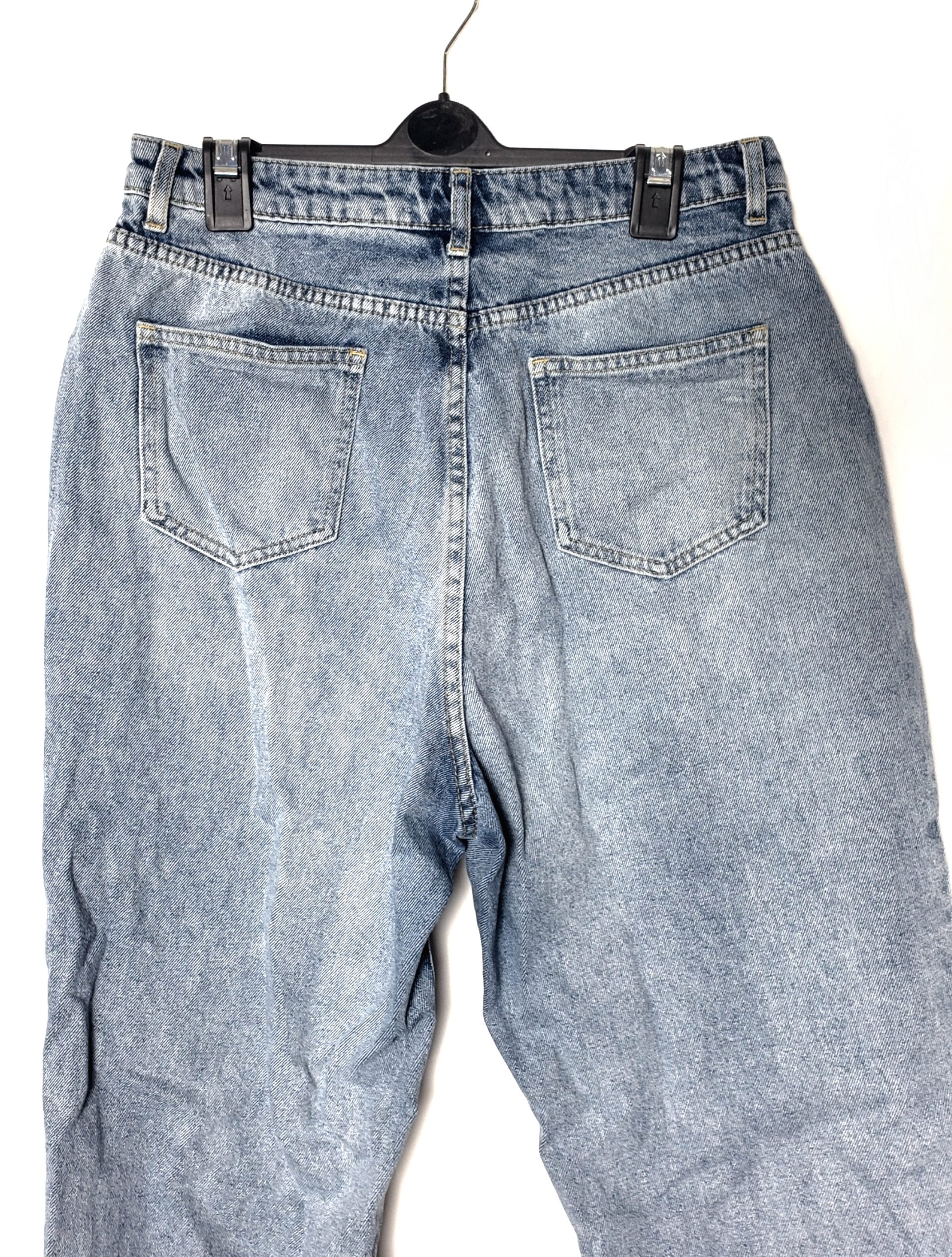 Джинси Mom Jeans з потертостями Riot High Rise - бавовна 100% вживані в ідеальному стані 4 Джинси Mom Jeans з потертостями Riot High Rise - бавовна 100% вживані в ідеальному стані - Зображення 4