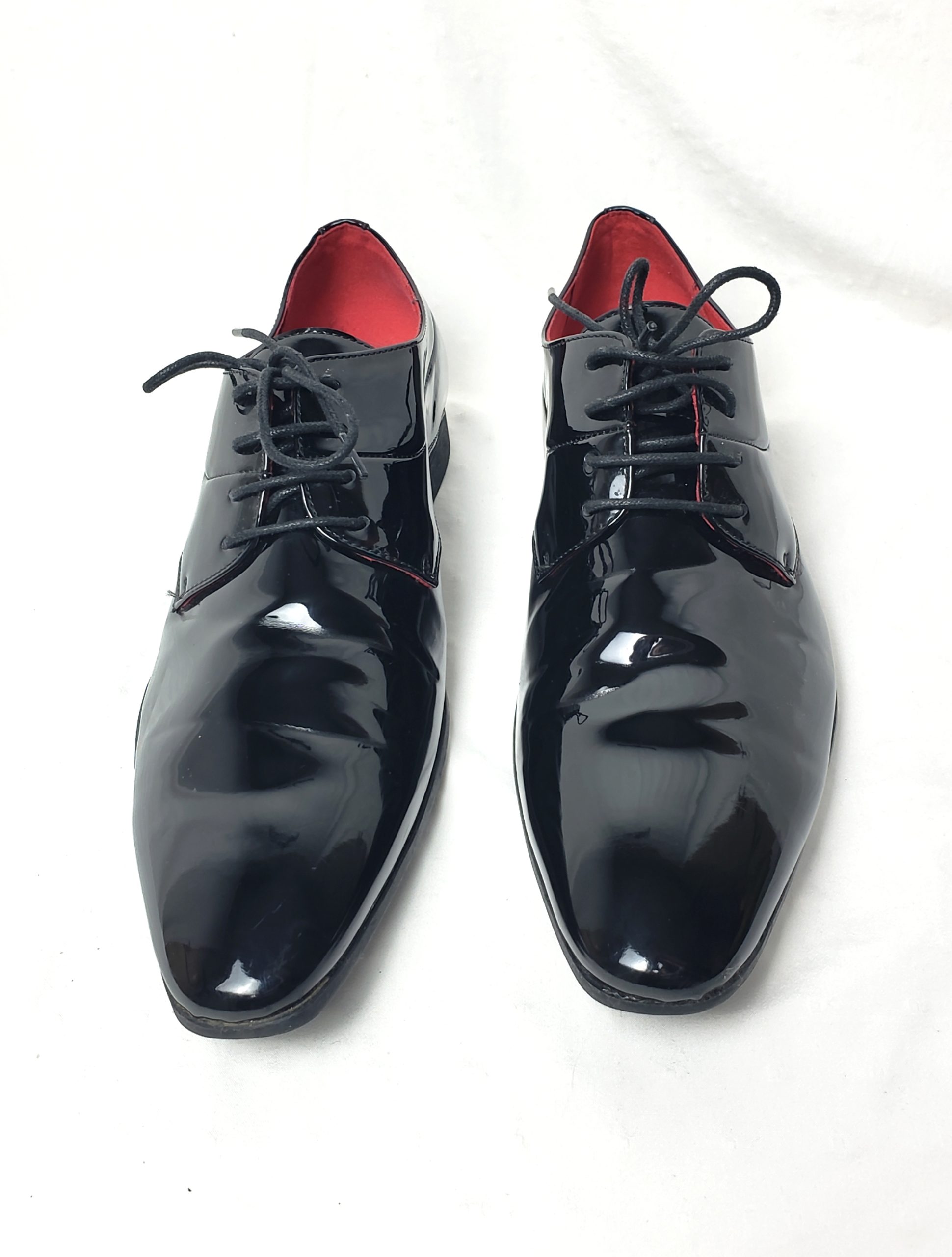 Чоловічі лаковані туфлі 44 розмір - літнє взуття для офісу та особливих подій 3 Чоловічі лаковані туфлі 44 розмір - літнє взуття для офісу та особливих подій - Зображення 3