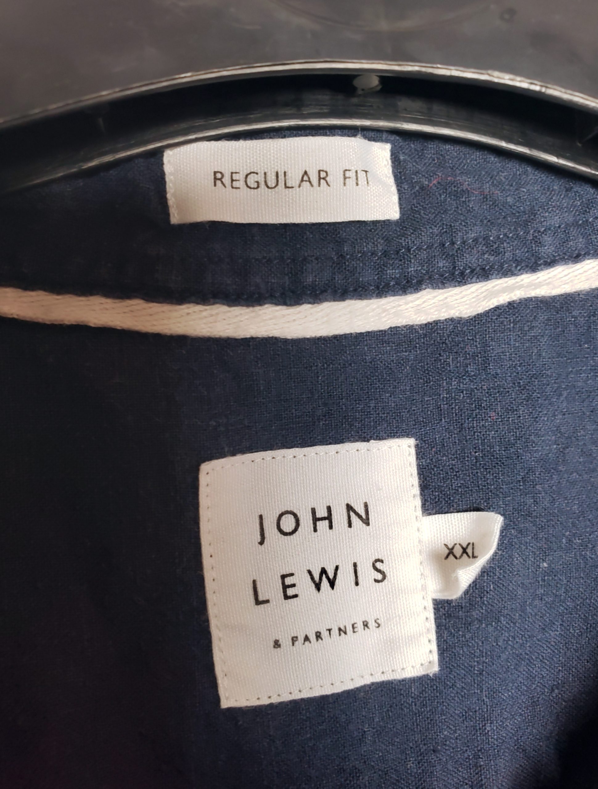 Чоловіча лляна сорочка John Lewis синя з коротким рукавом - ідеальний стан 2 Чоловіча лляна сорочка John Lewis синя з коротким рукавом - ідеальний стан - Зображення 2