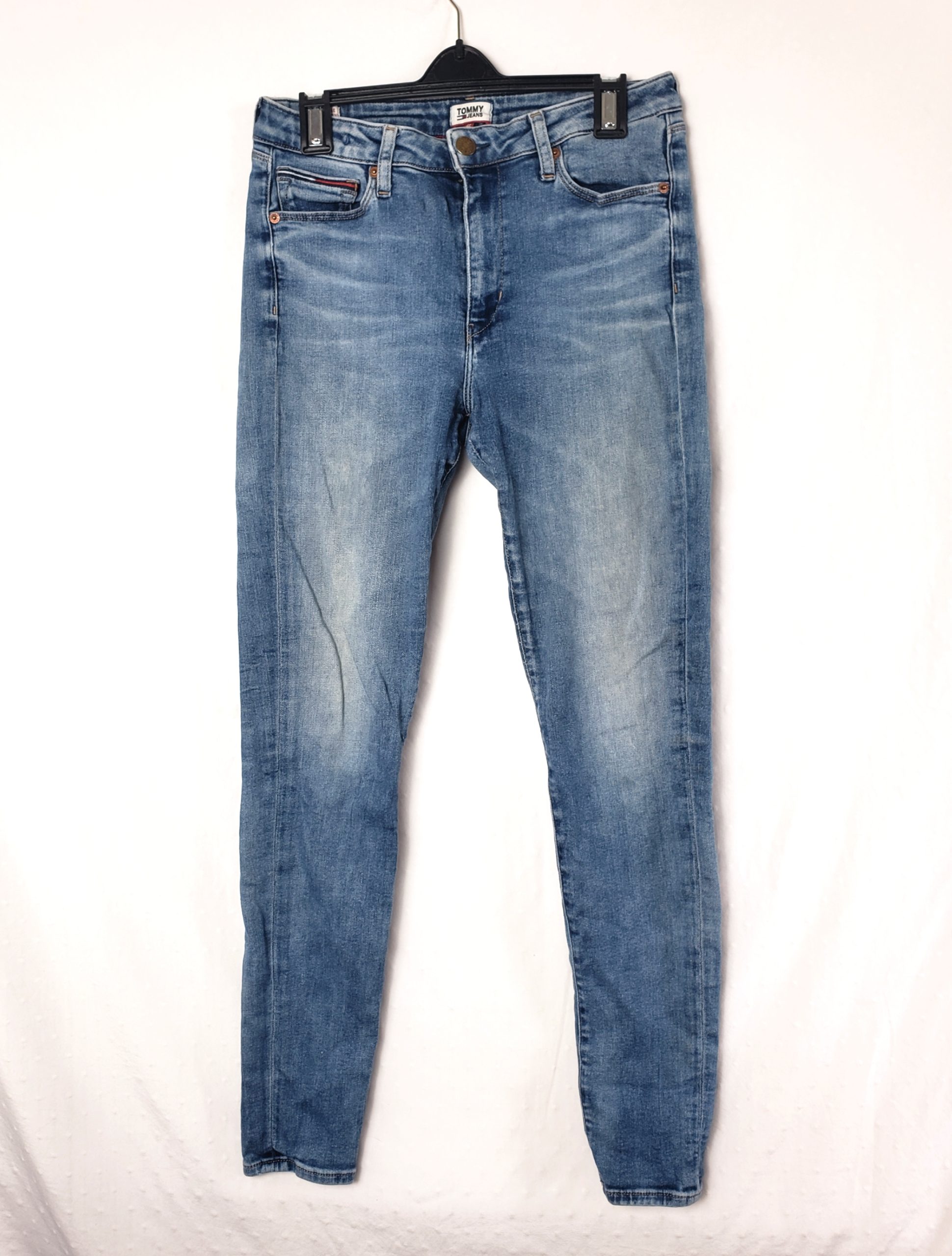 Tommy Jeans TJ 2008 High Rise Super Skinny - жіночі джинси з високою посадкою в ідеальному стані 1 Tommy Jeans TJ 2008 High Rise Super Skinny - жіночі джинси з високою посадкою в ідеальному стані