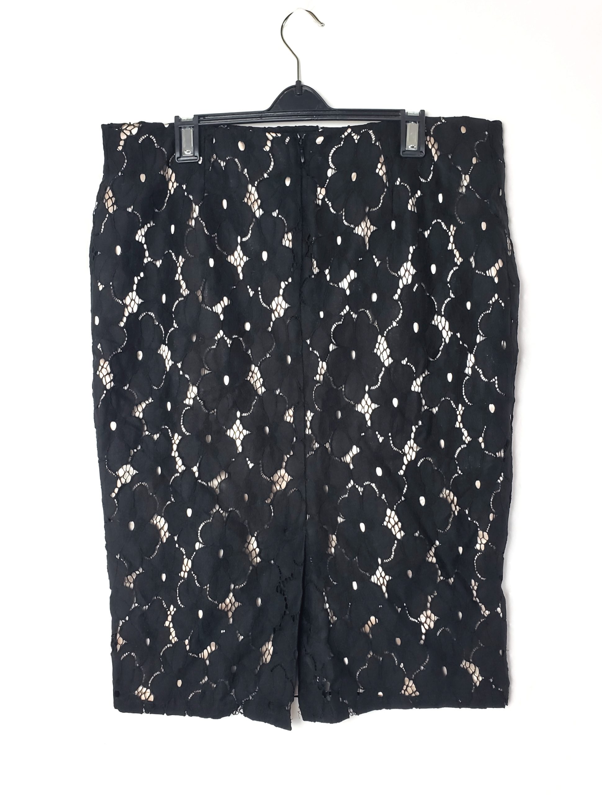 Чорна спідниця George з мереживом - елегантна жіноча спідниця міді в ідеальному стані 2 Чорна спідниця George з мереживом - елегантна жіноча спідниця міді в ідеальному стані - Зображення 2